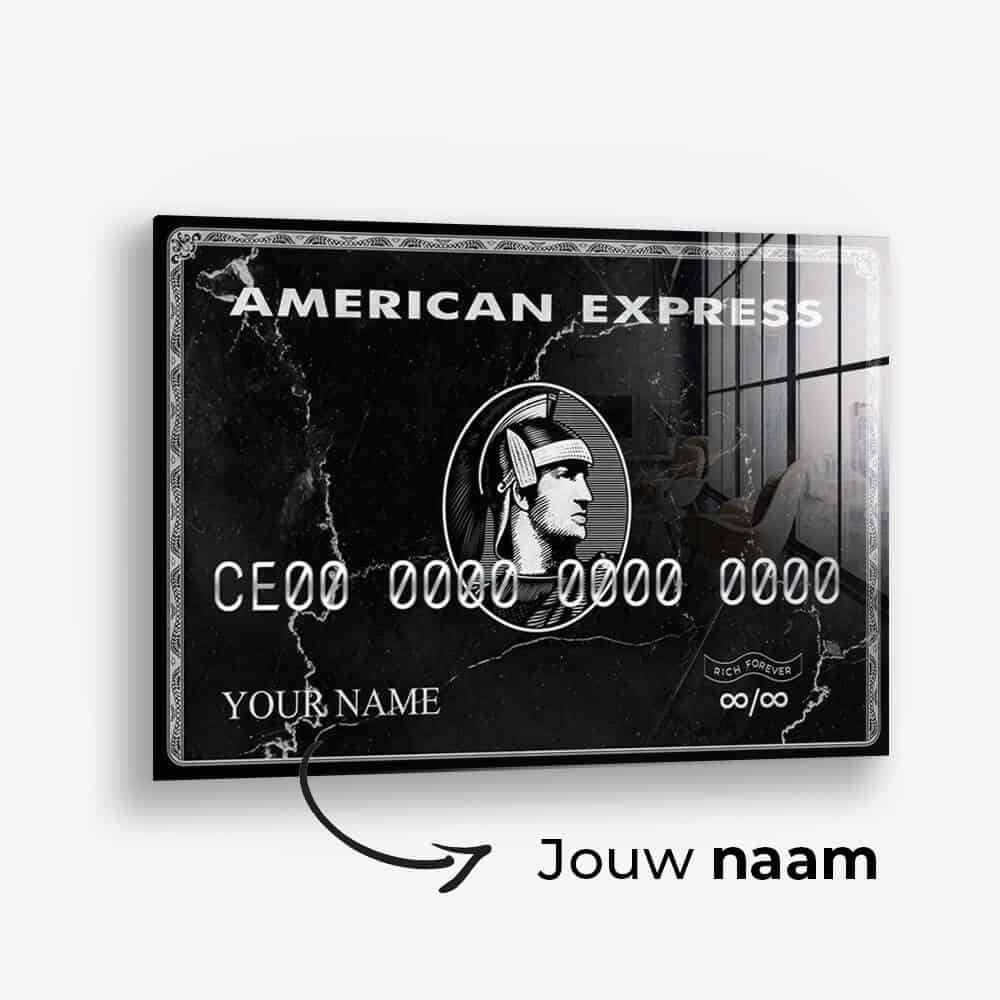 Custom Amex - Glas