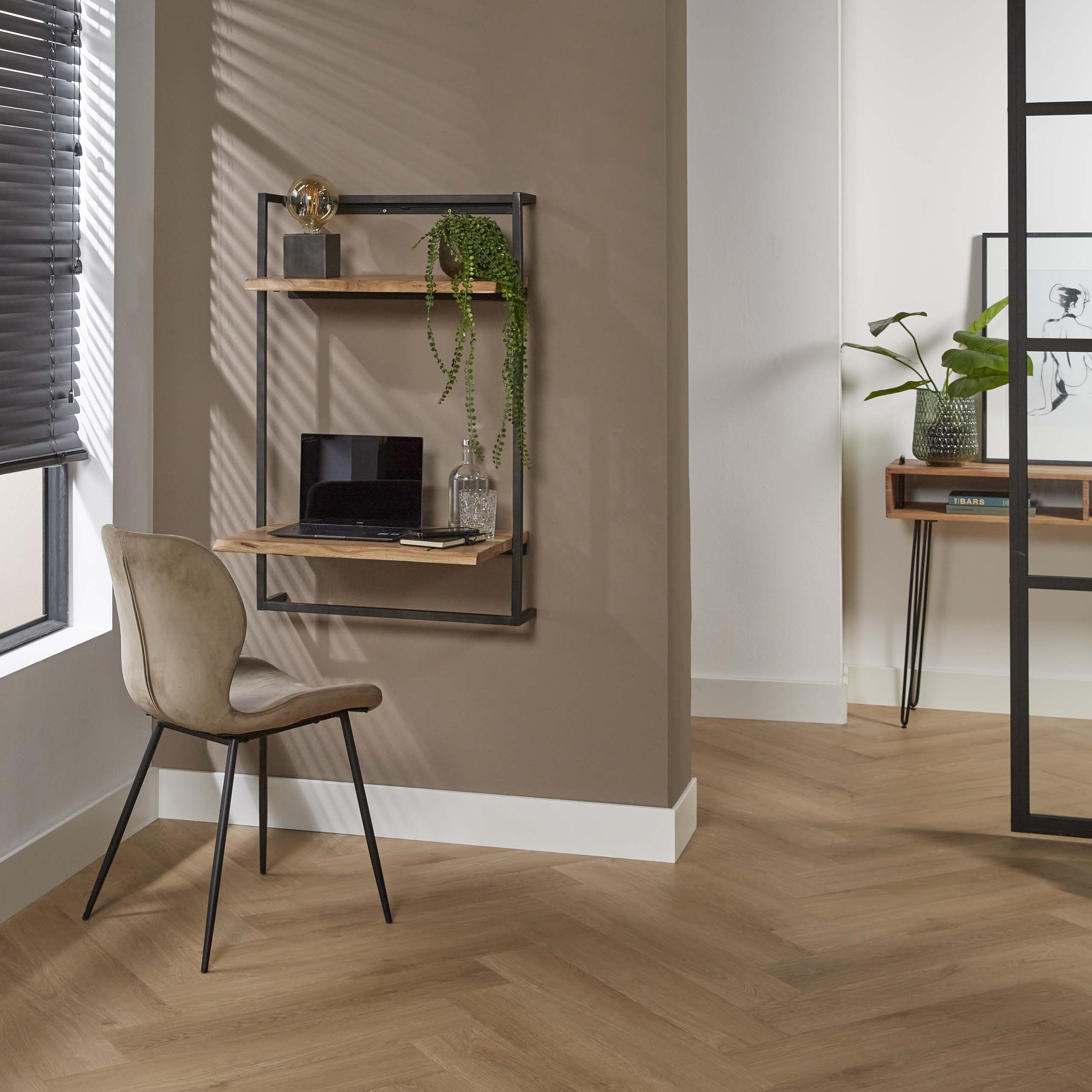 Schreibtisch Air Massiv / Massive Akazie natur