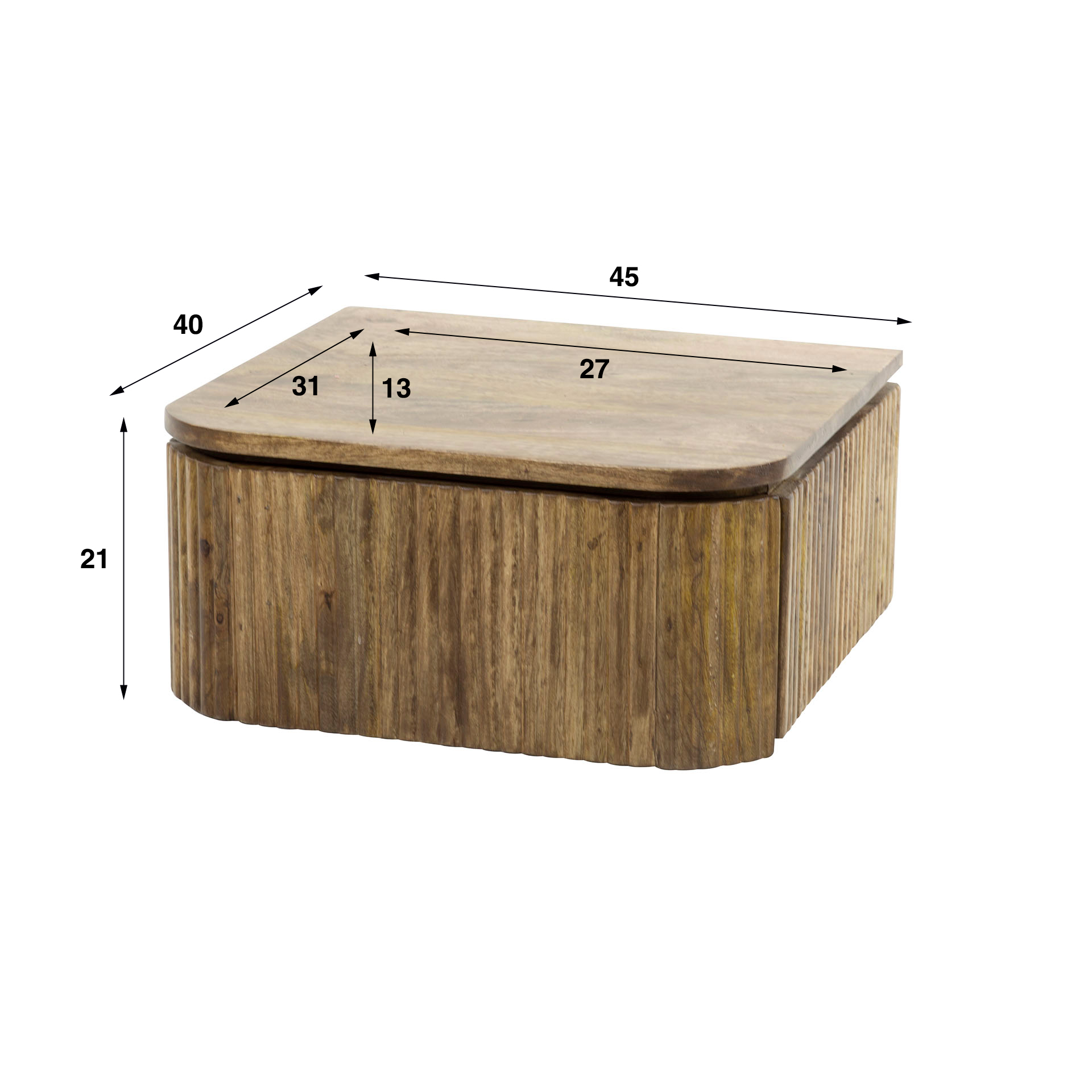 Nachttisch 1L Sway Hanged