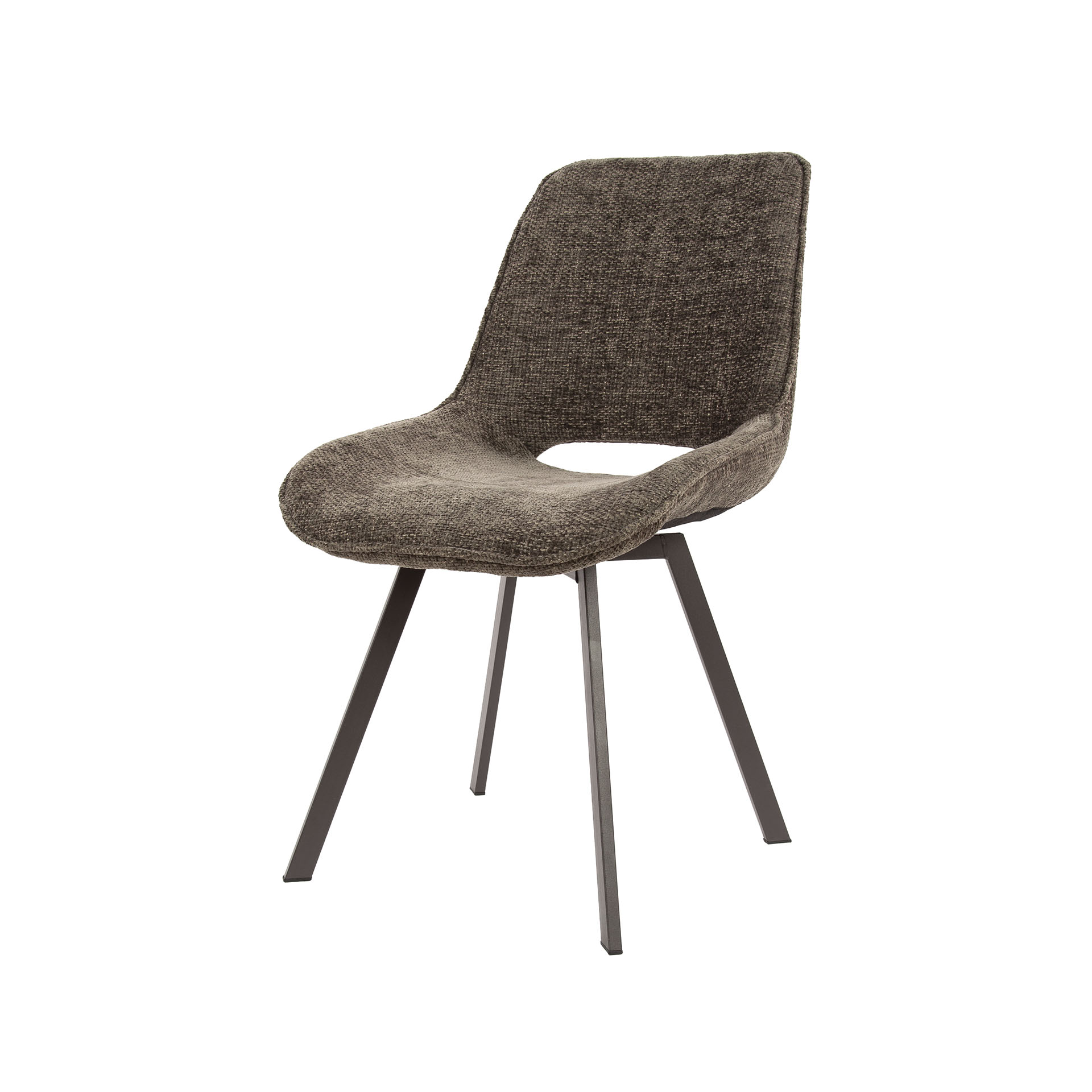 Drehstuhl Hoven taupe - 4er-Packung