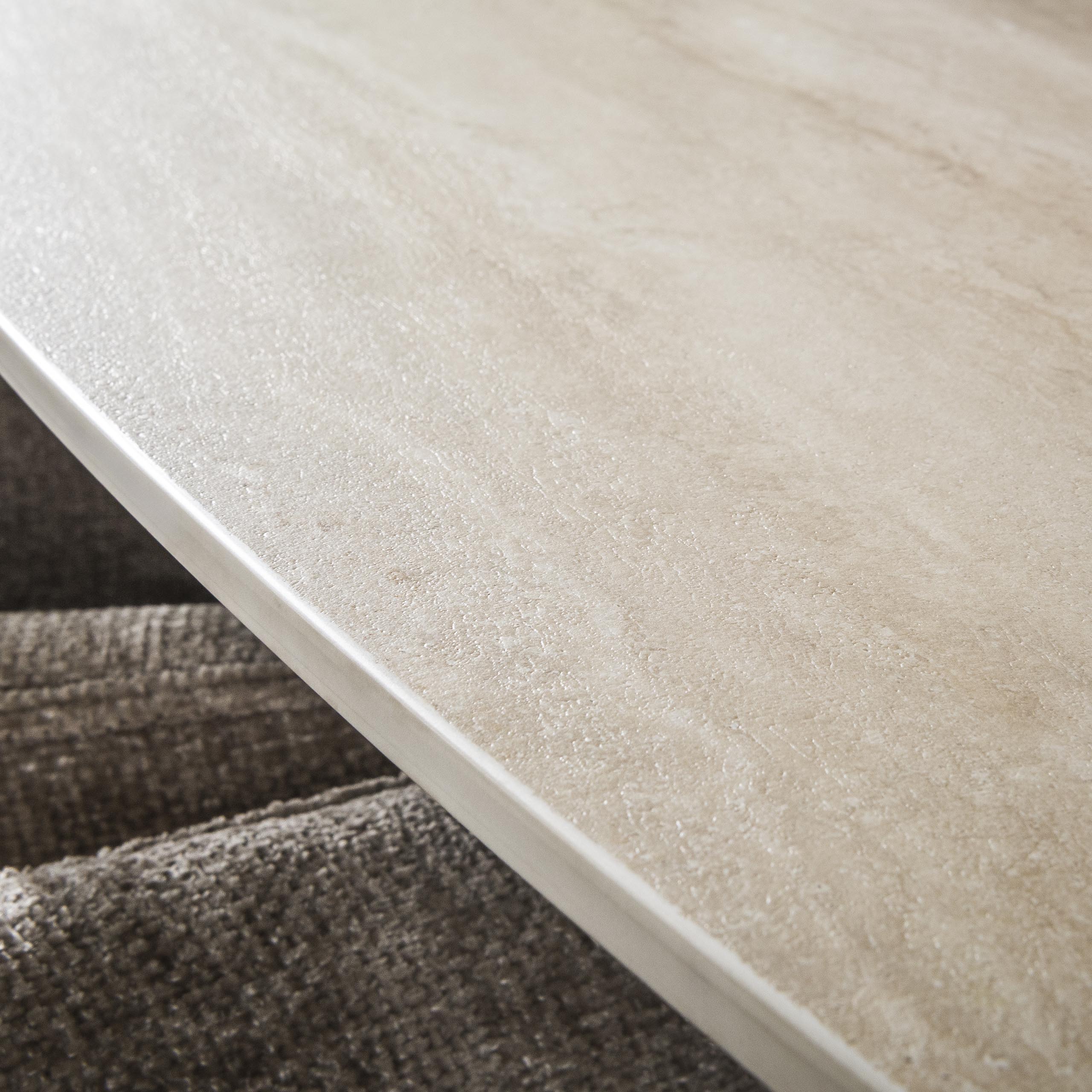 Esstisch Romano Cross Danish oval 180 cm - 3D-Keramik