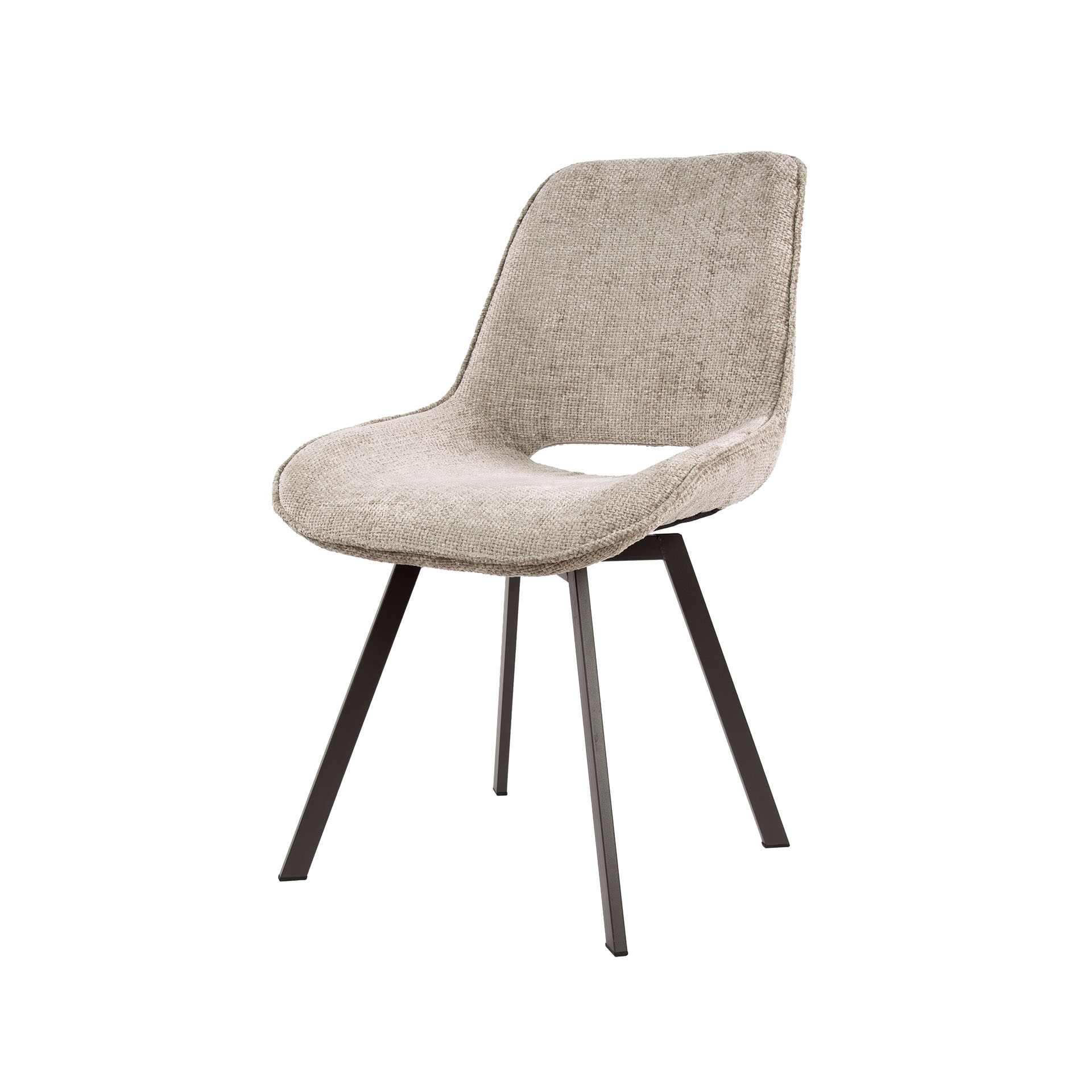 Drehstuhl drehbar - 4 Stück verpackt - Hoven Sand