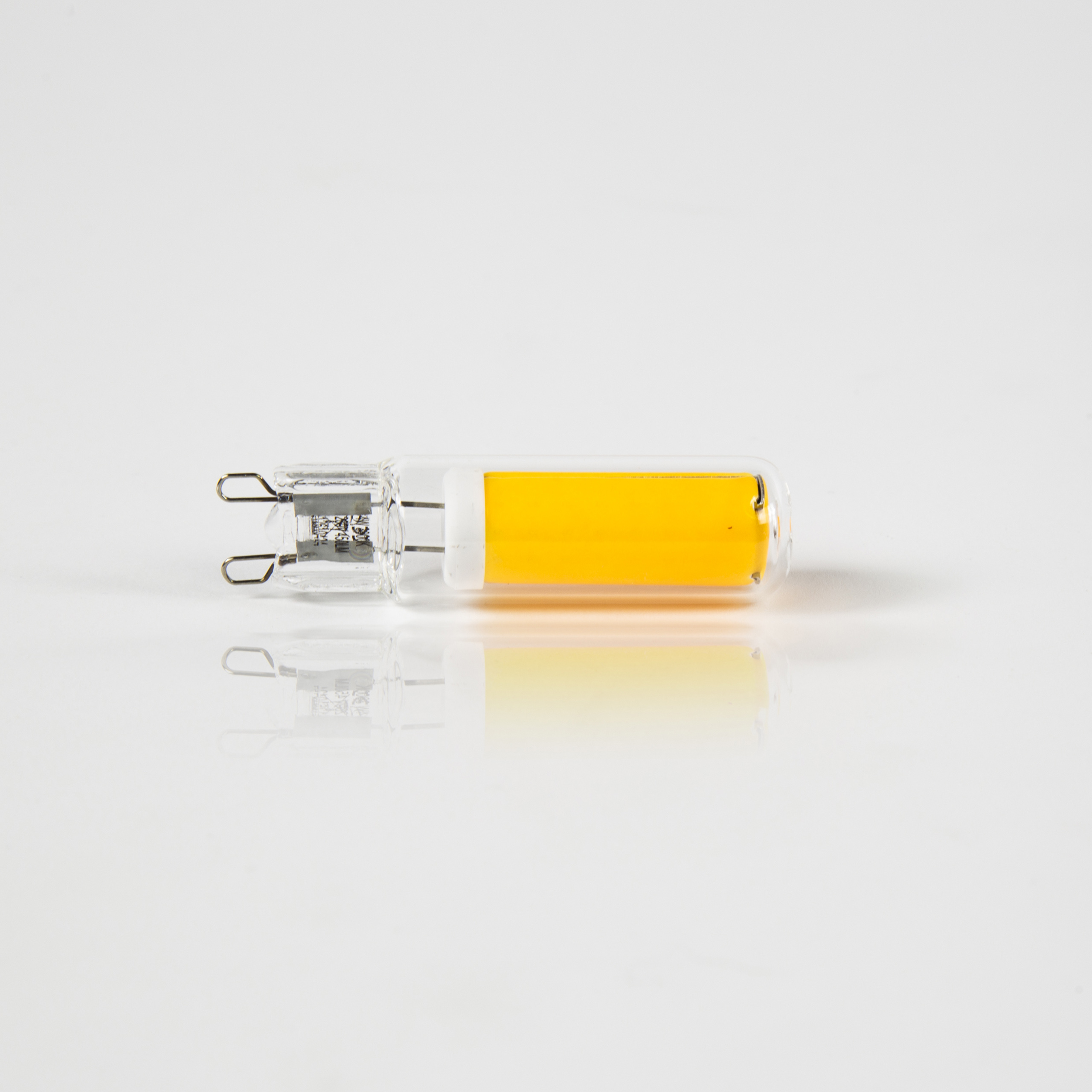 Lichtquelle LED G9 dimmbar / Transparentes Glas