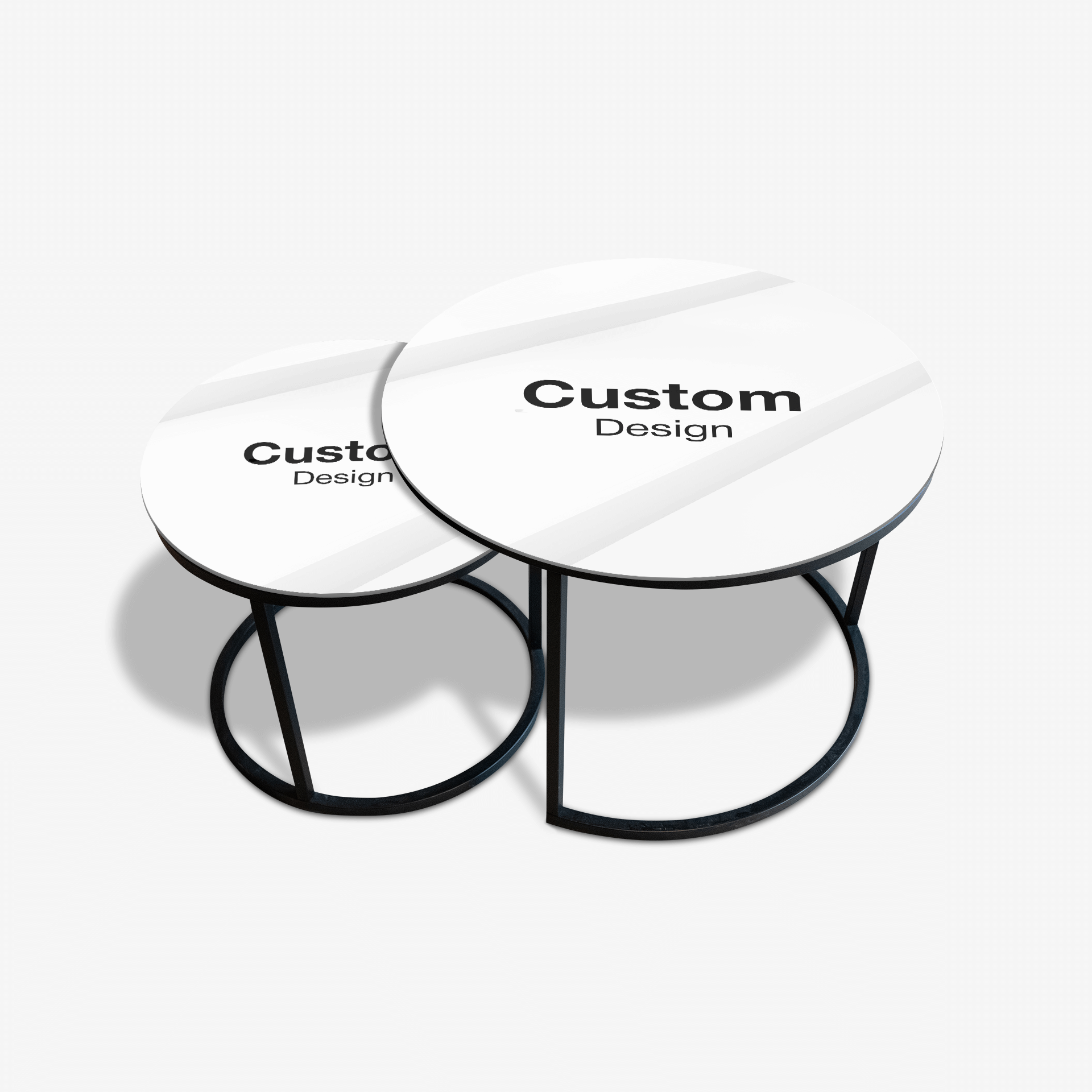 Couchtisch Schwarz - Maßgeschneidert