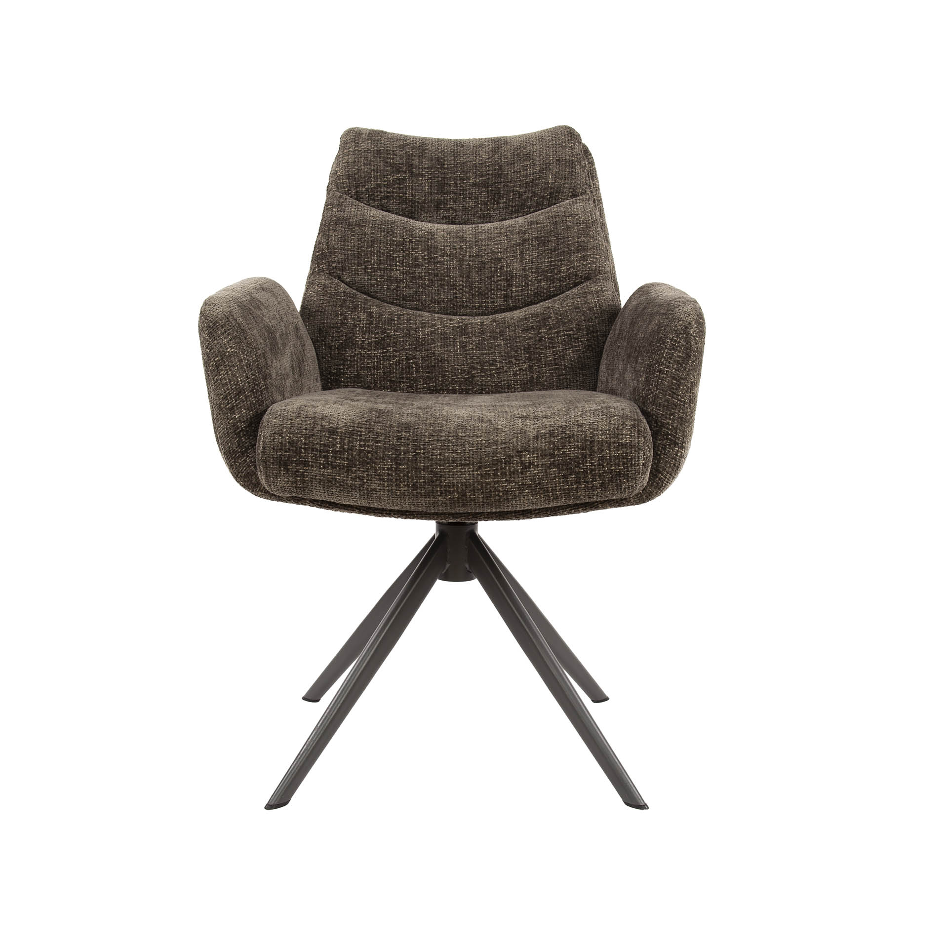 Sessel Lounge drehbar - 2er-Set - Hoven Taupe