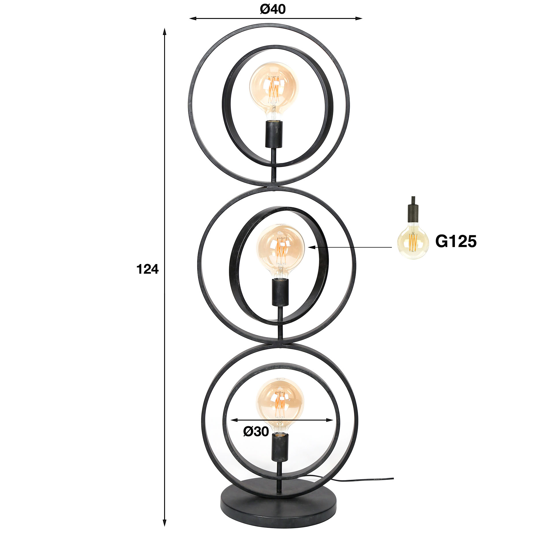 Stehleuchte 3L Endless