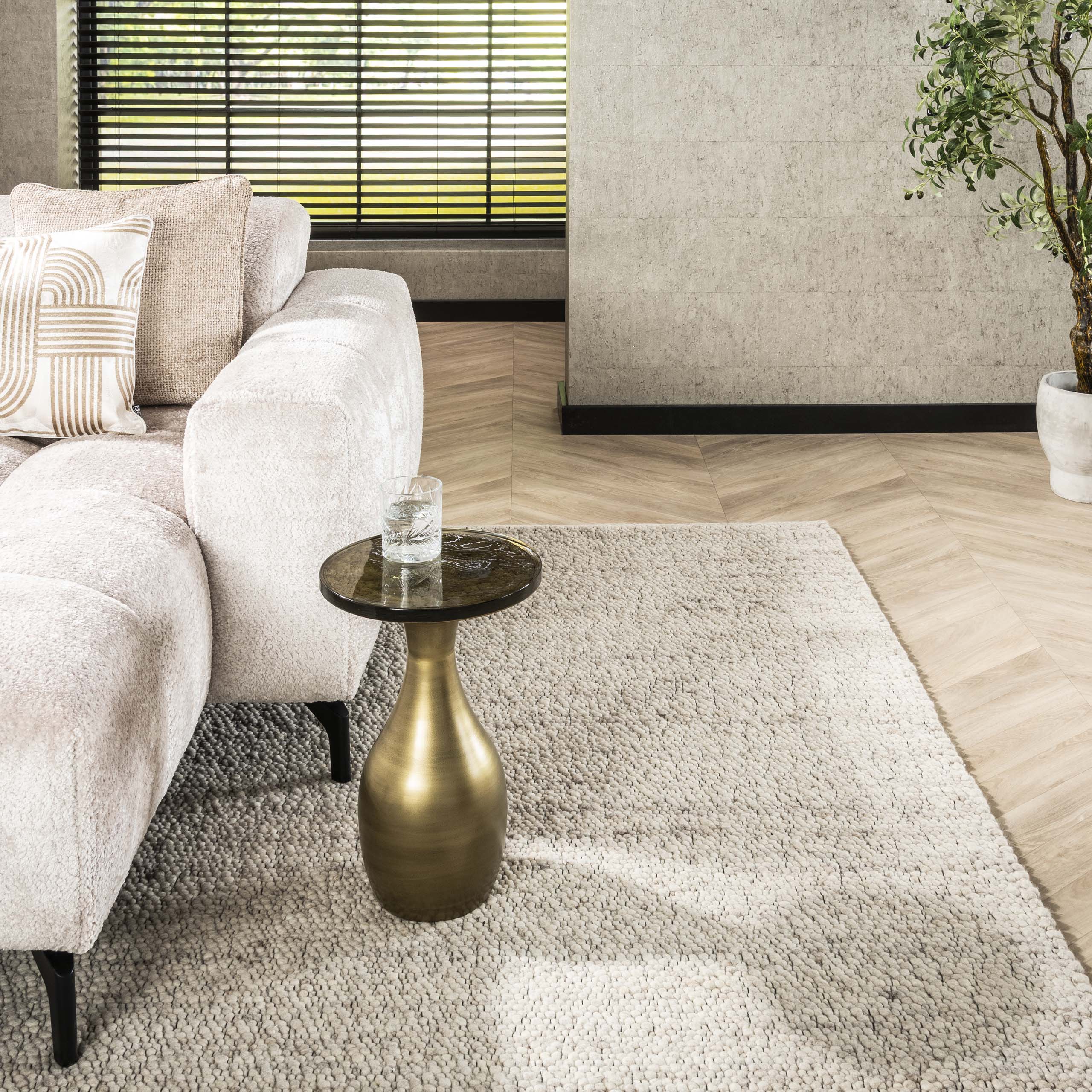 Beistelltisch Eclipse Drop S - Antikgold