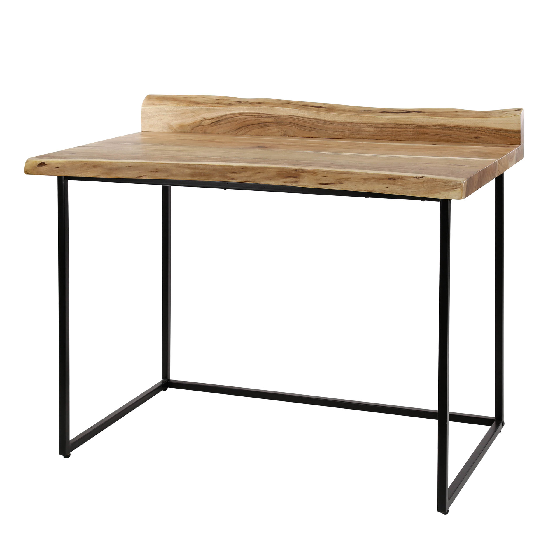 Schreibtisch 110x60 Live Edge / Massive Akazie natur