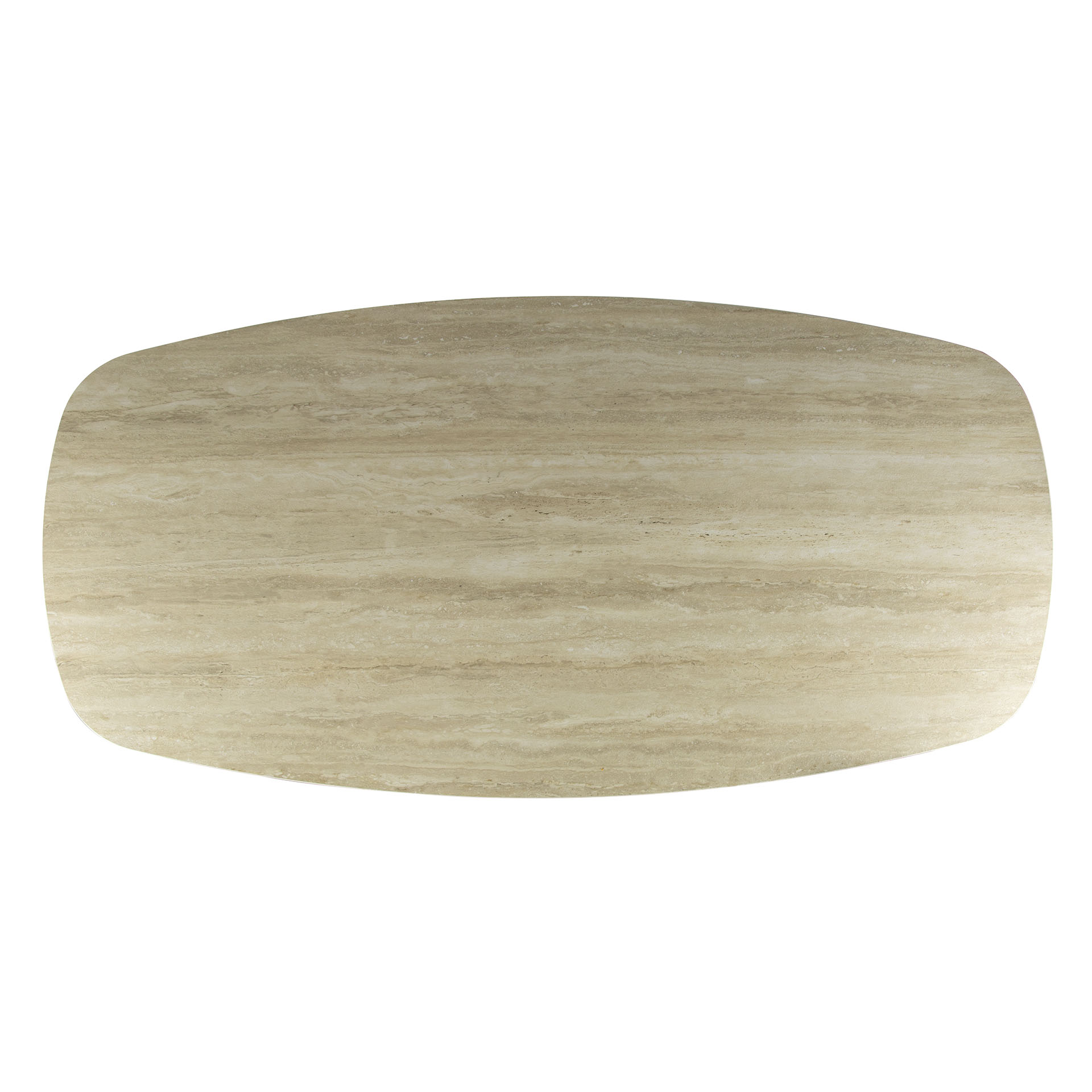 Esstisch Romano Cross Danish oval 180 cm - 3D-Keramik