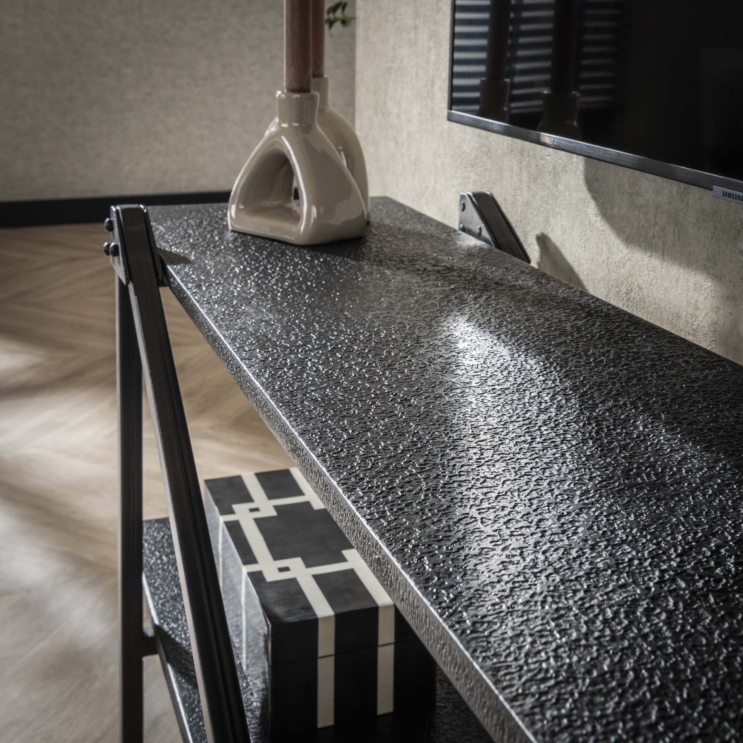 TV-Schrank Piega 140 cm - Grau