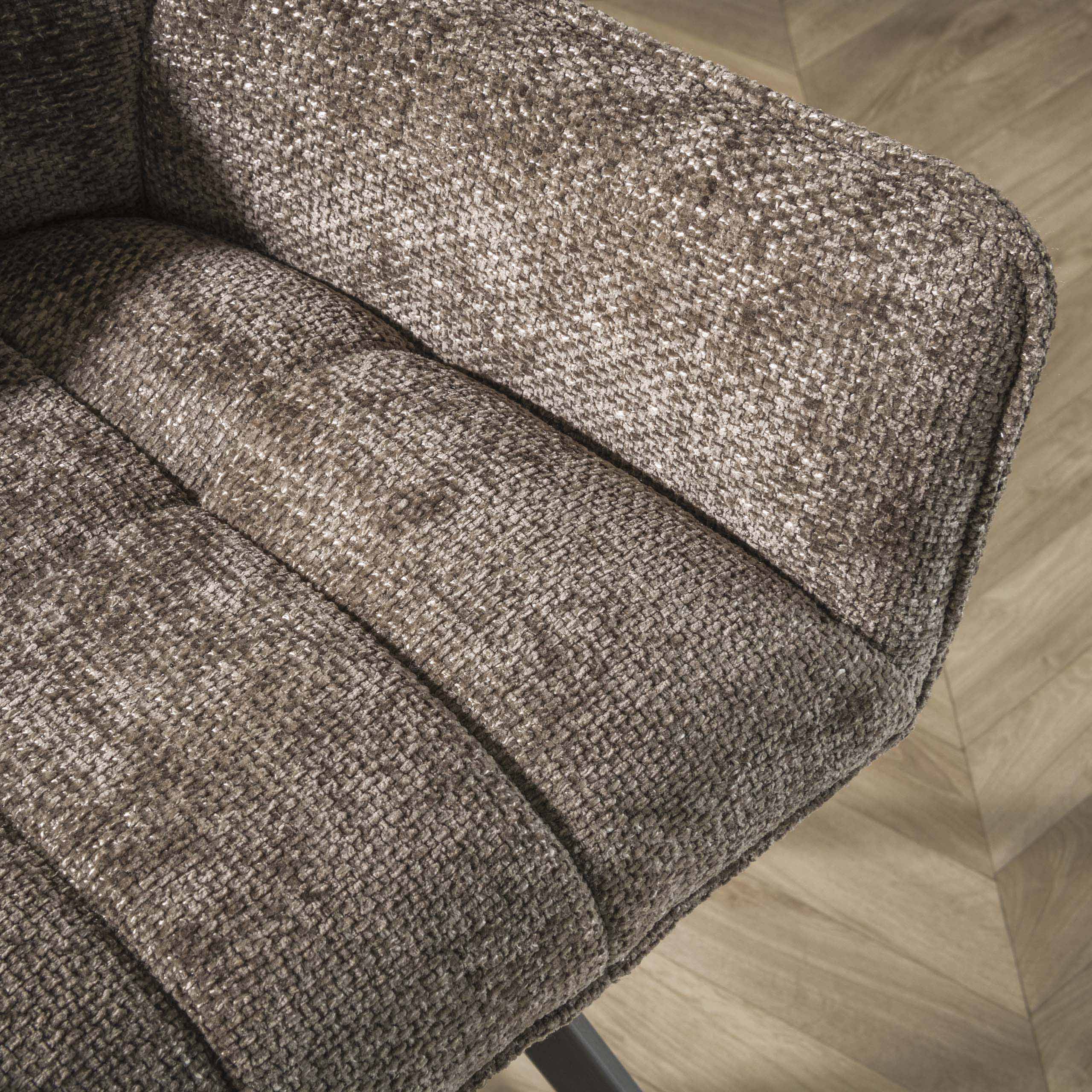 Esszimmersofa Raster Hoven - Taupe