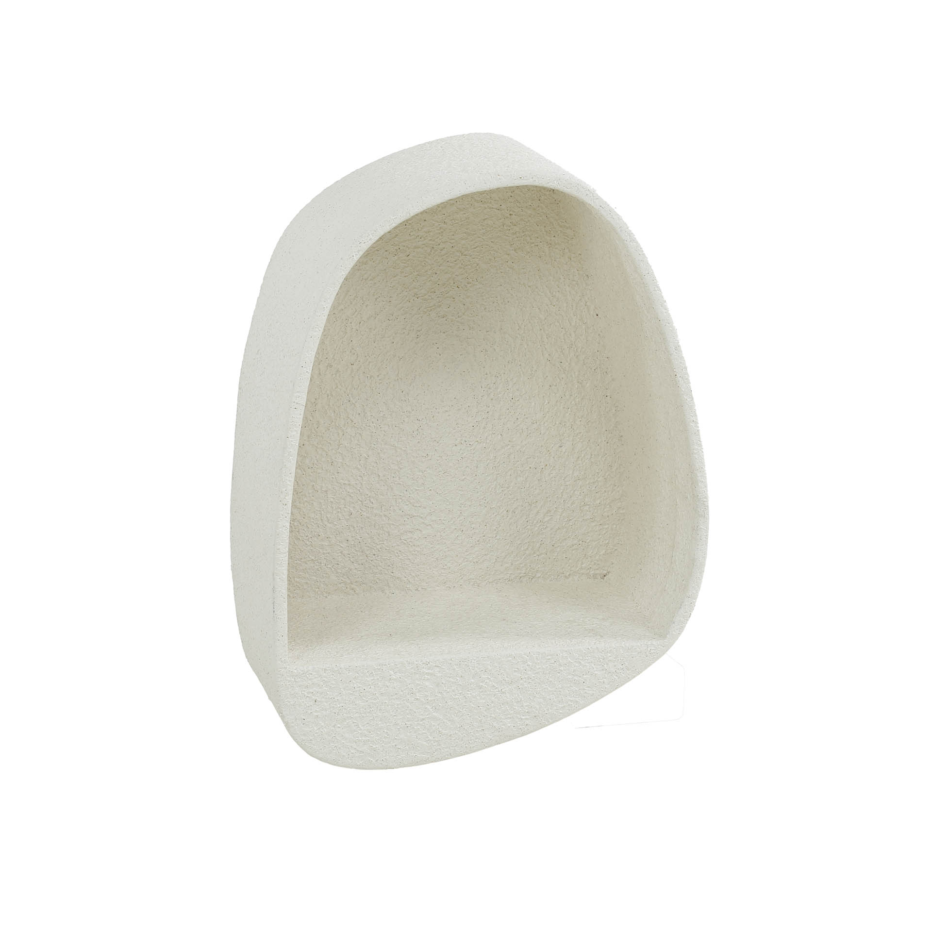 Wandregal aus Steintropfen / Marmorverbundstoff