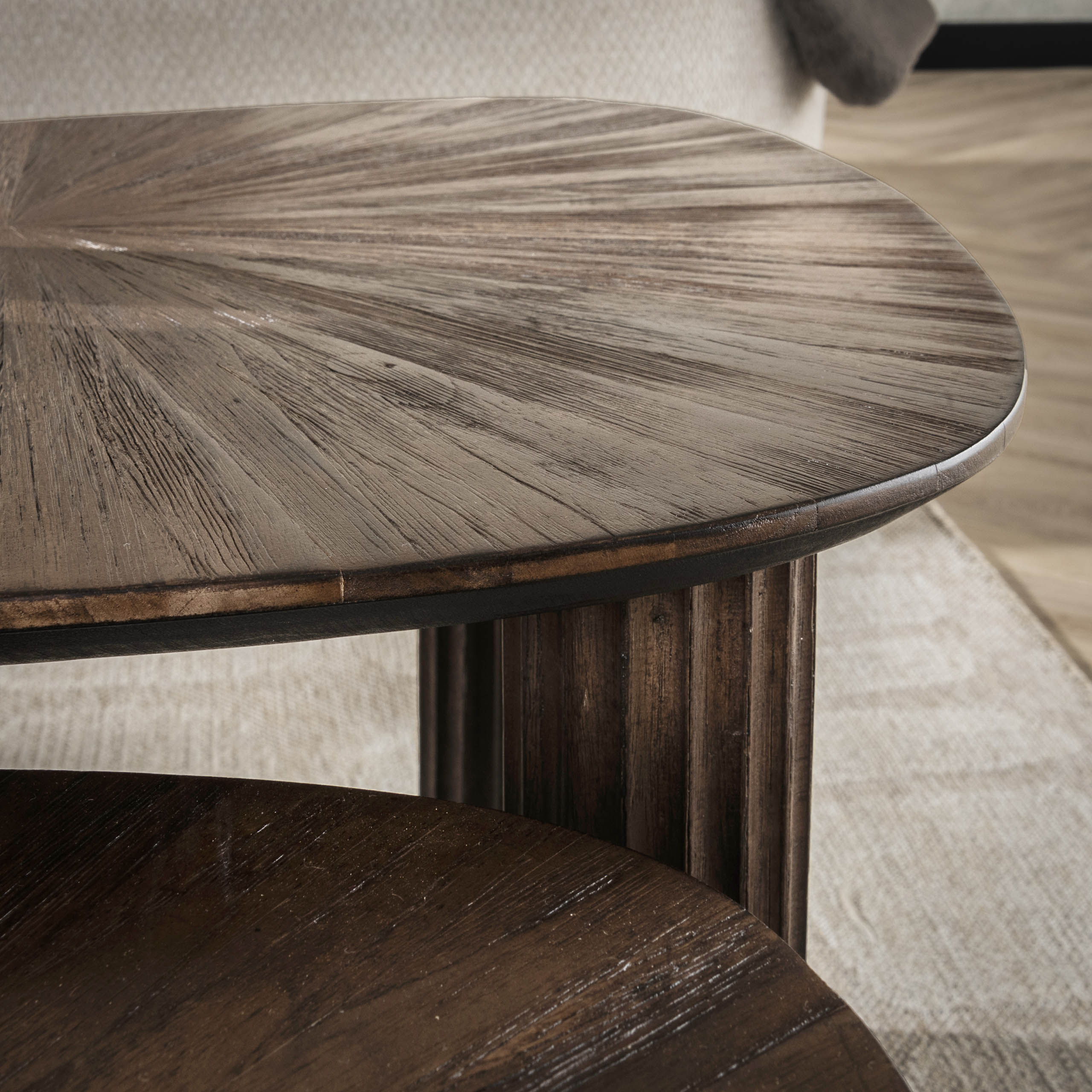 Couchtisch Maya Teak viereckig - 2er-Set