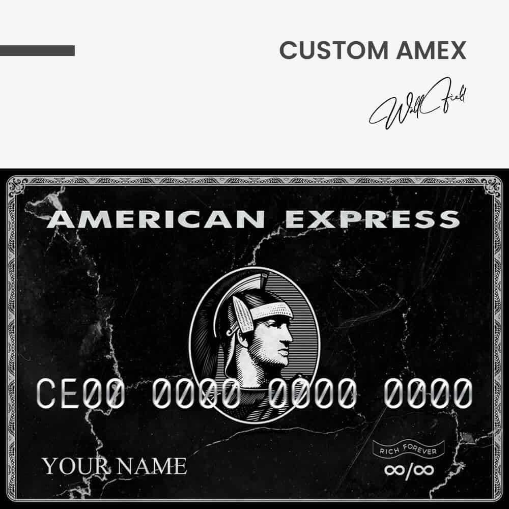 Custom Amex - Glas