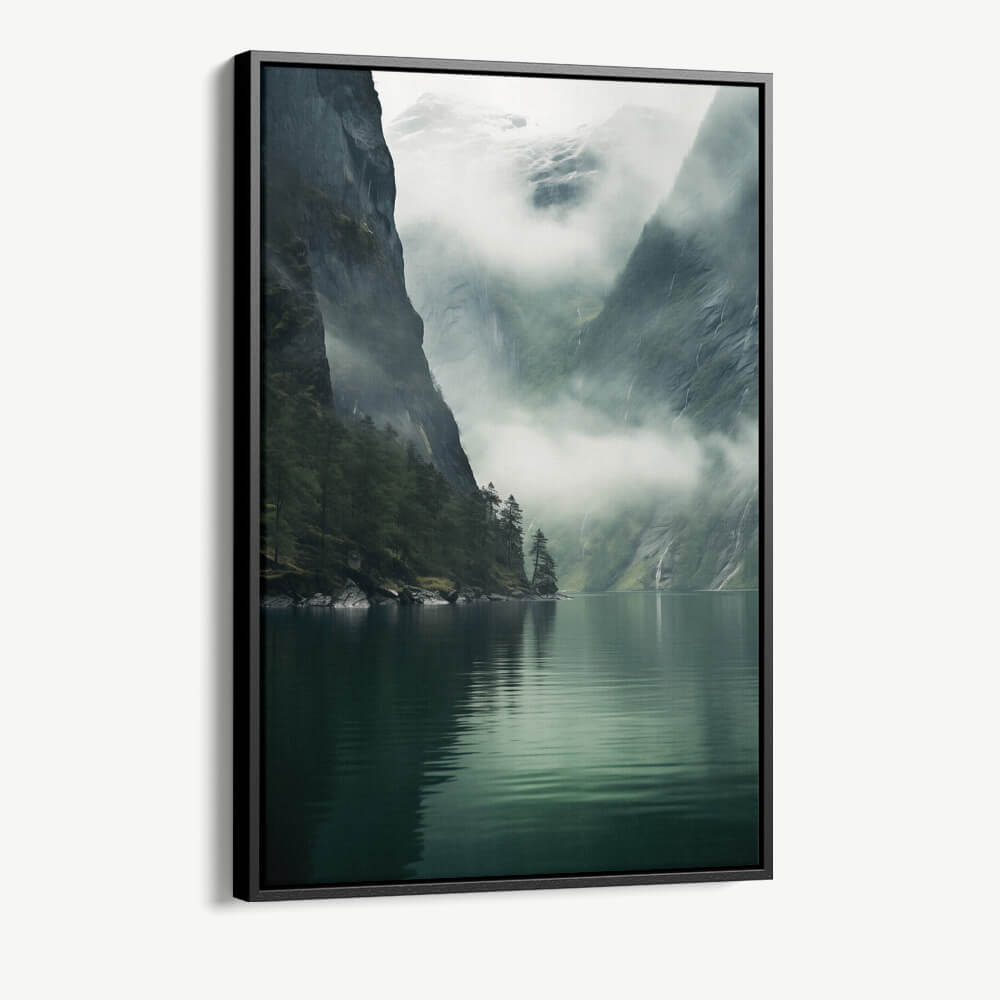 "Misty Lake II"