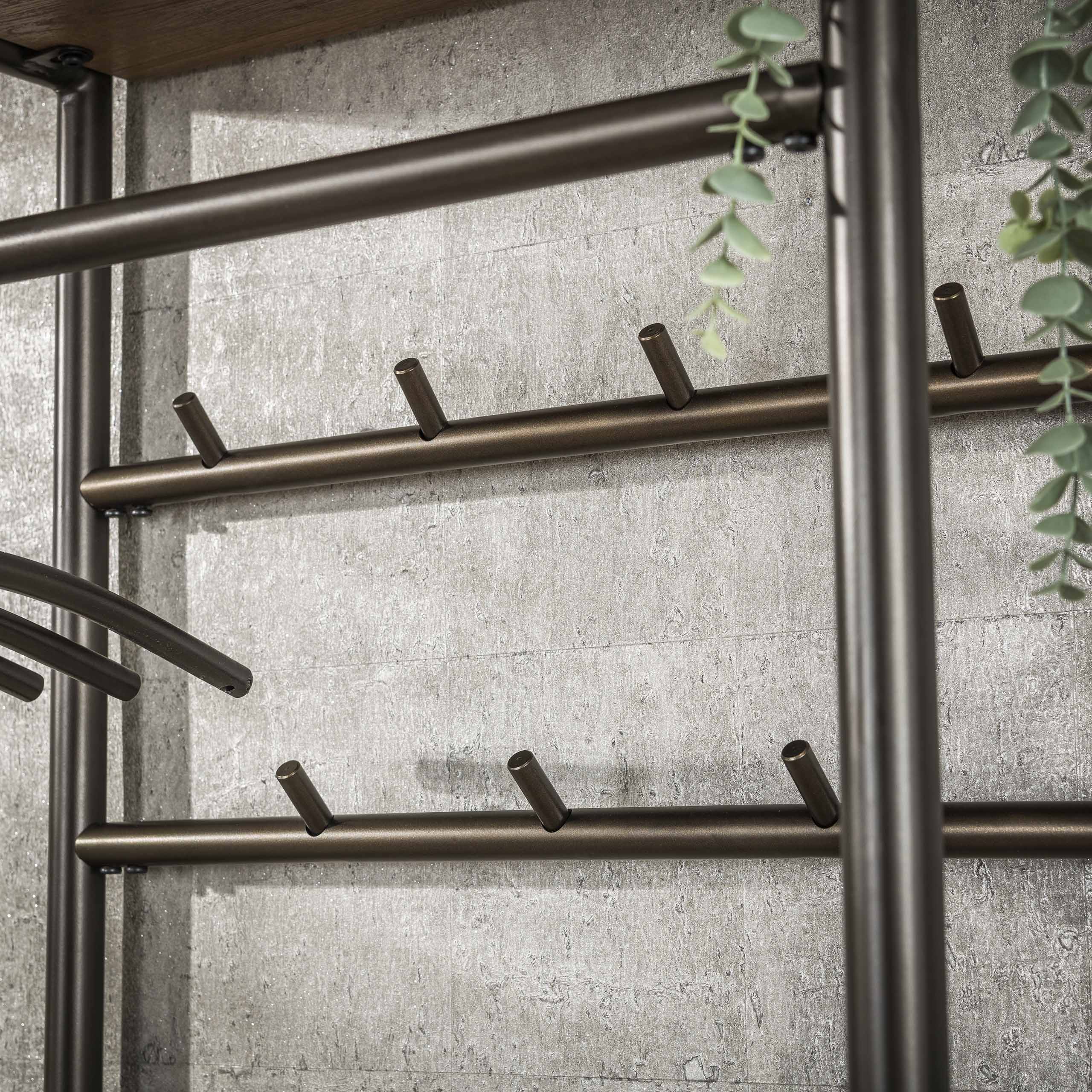 Garderobenmöbel Luno 70 cm - Driftbraun