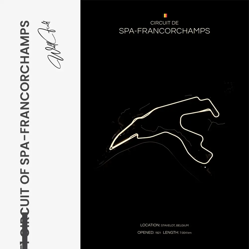 F1 Circuit of Spa-Francorchamps – Glass