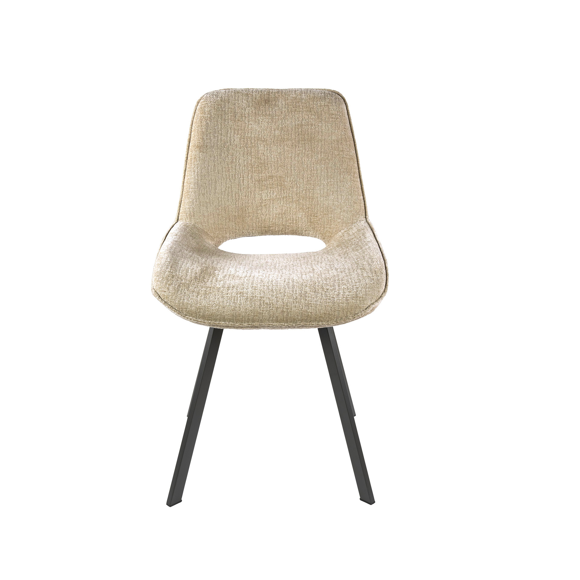 Drehbarer Jaroq-Stuhl – 4 Stück verpackt – Sandfarben