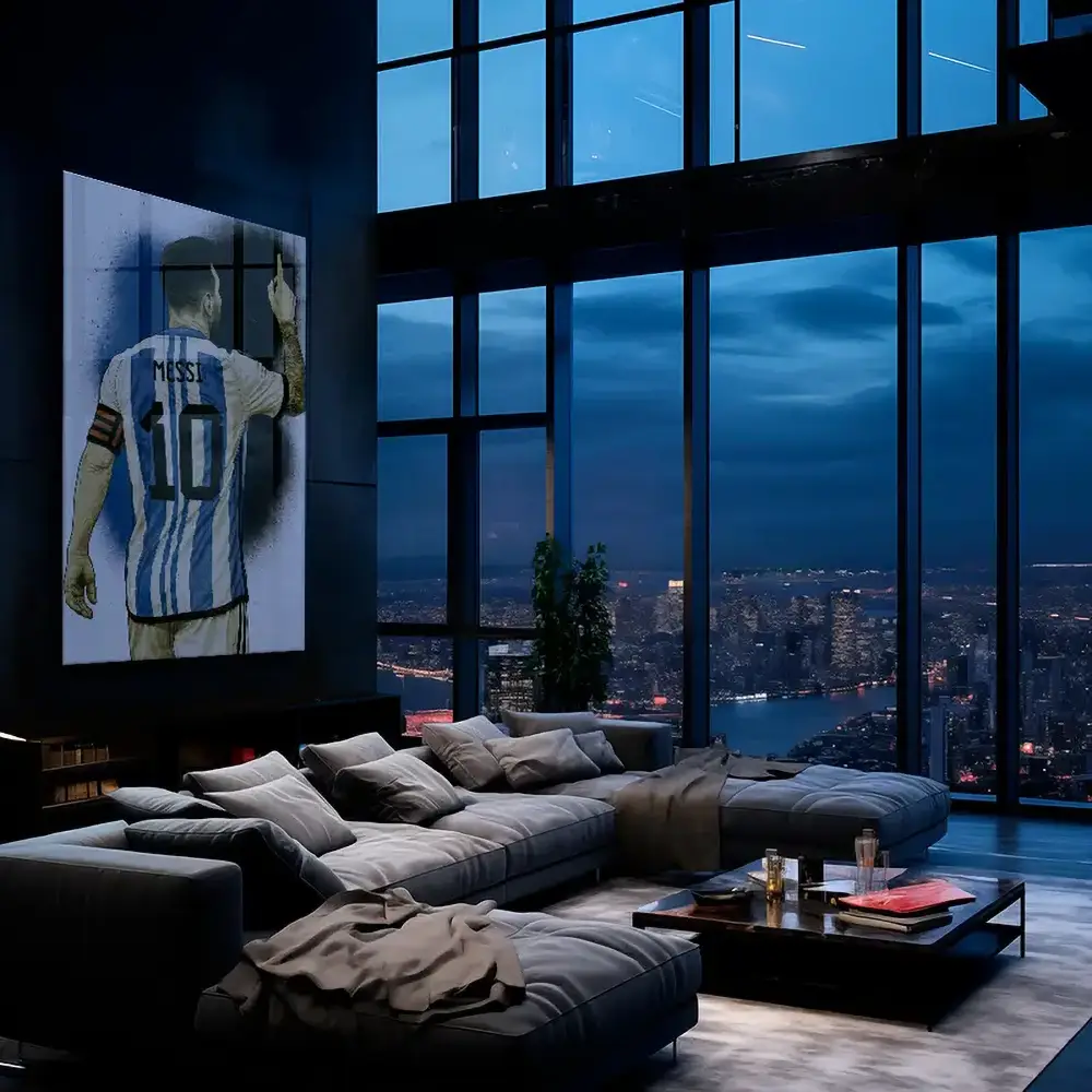 Lionel Messi – Glass