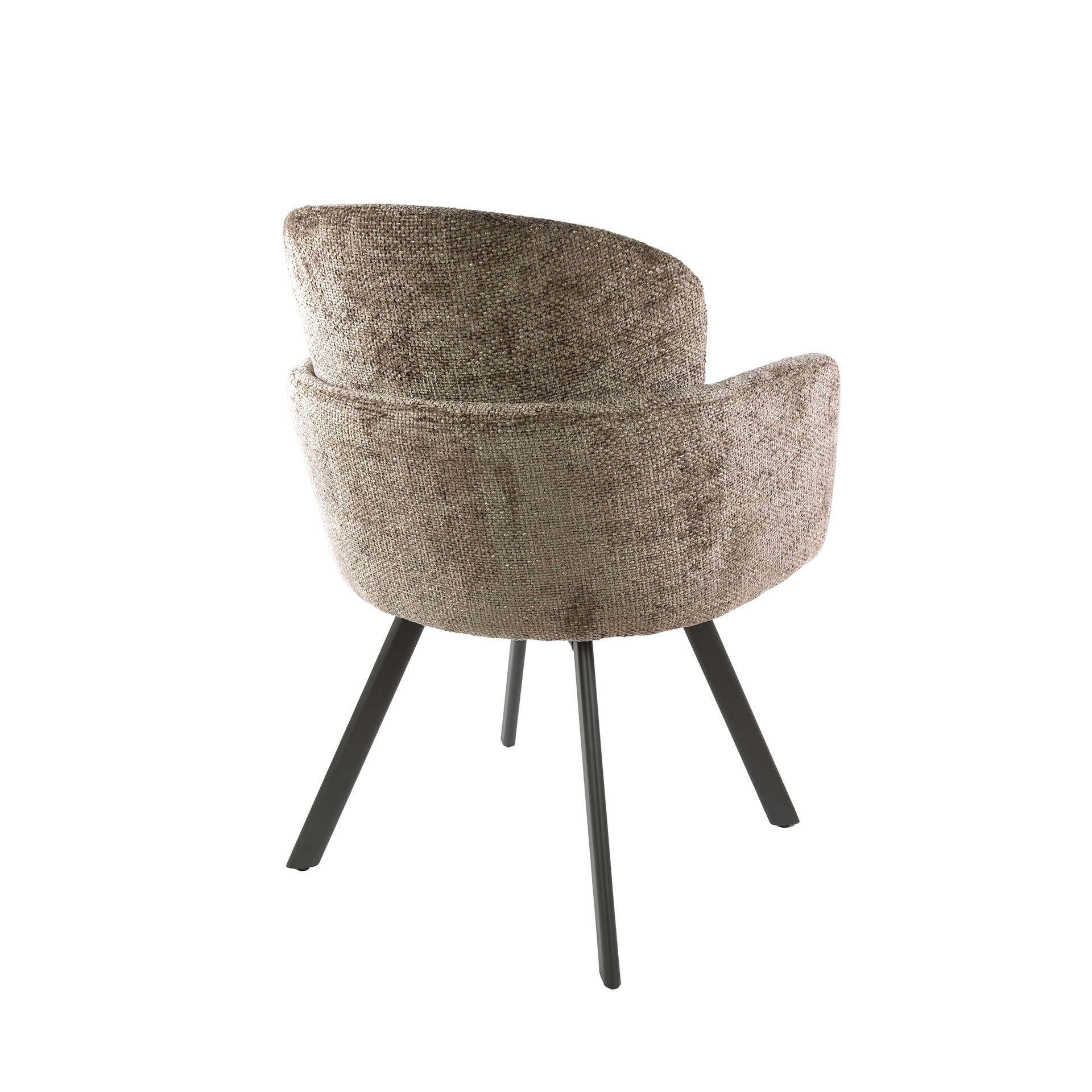 Sessel Embrace drehbar – 2er-Set – Hoven Champagner