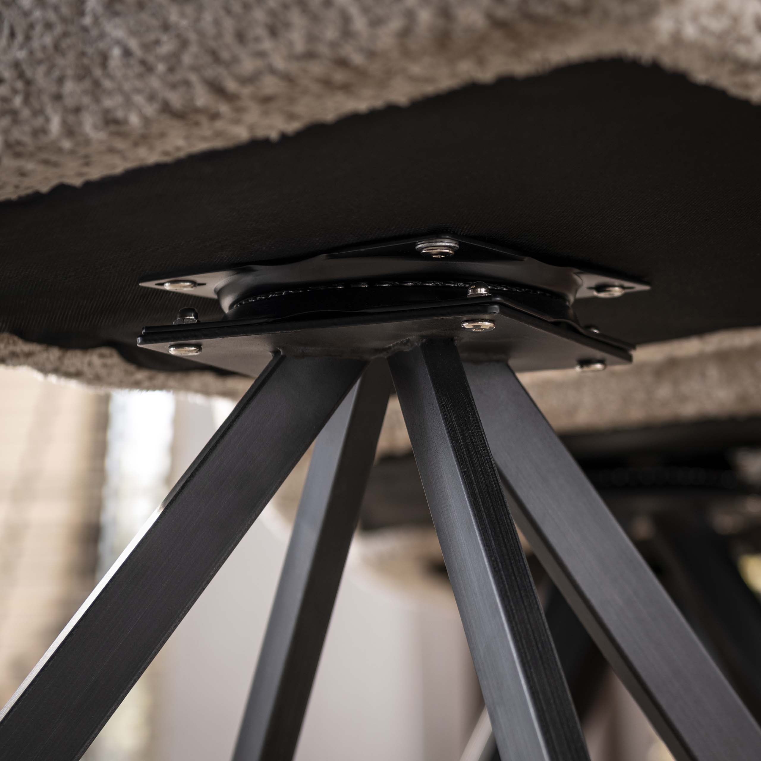 Sessel Raster drehbar - 2er-Set - Hoven Green