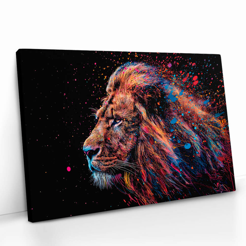 "Colored Lion"