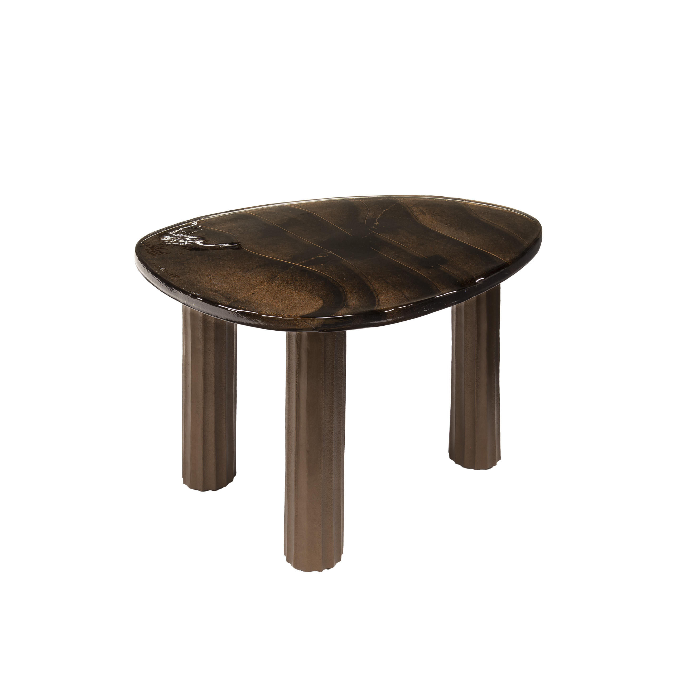 Couchtisch Eclipse M – Antik-Kupfer