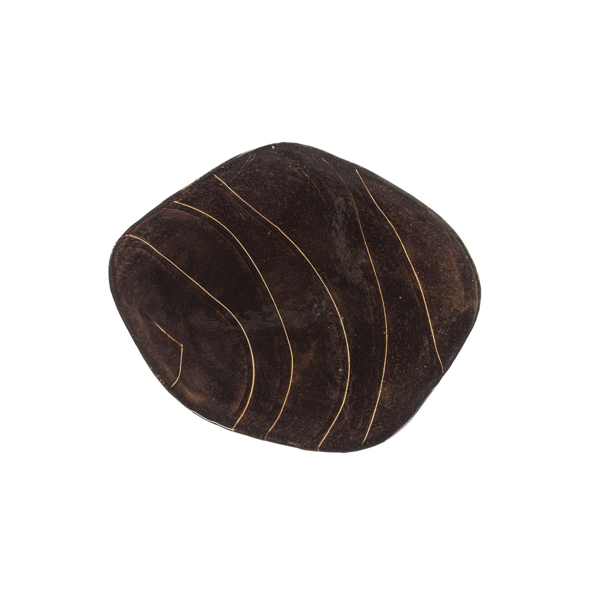 Beistelltisch Eclipse niedrig – Antikes Kupfer