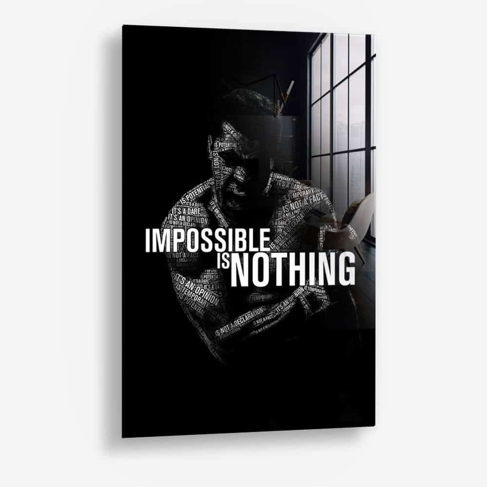 Impossible is Nothing - Glas