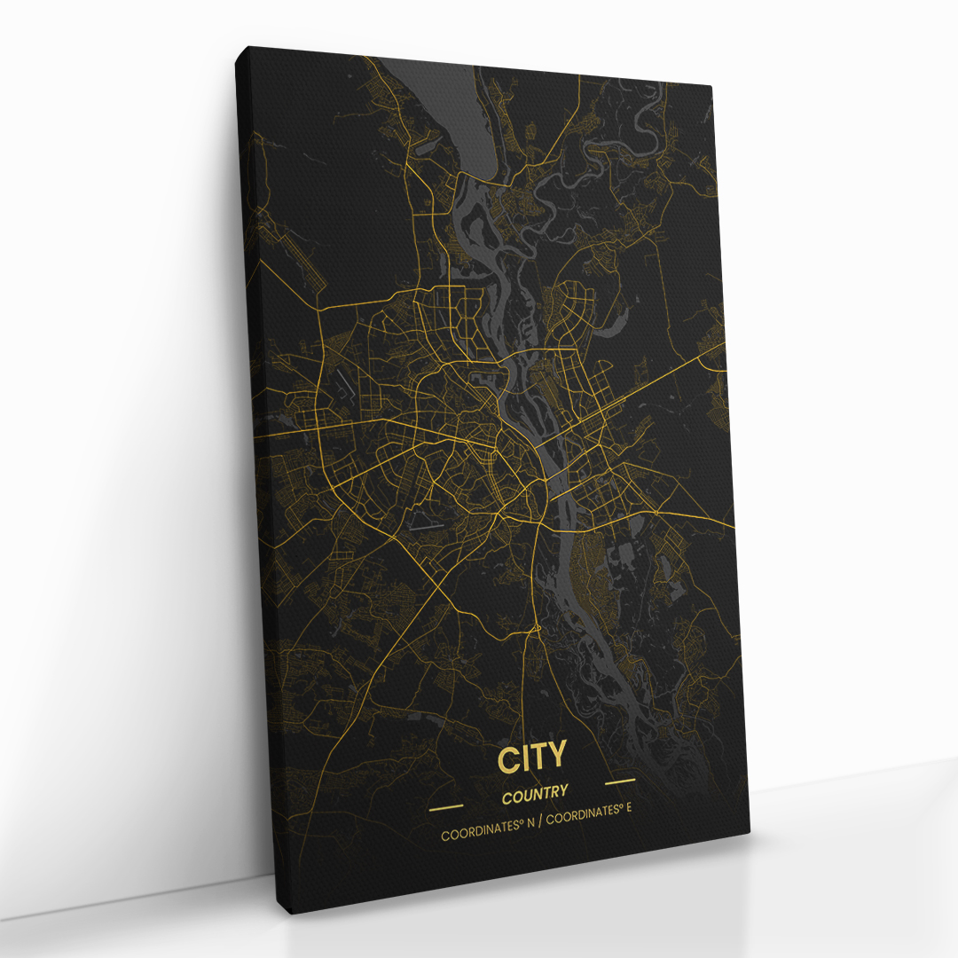 "Custom Golden City Map"