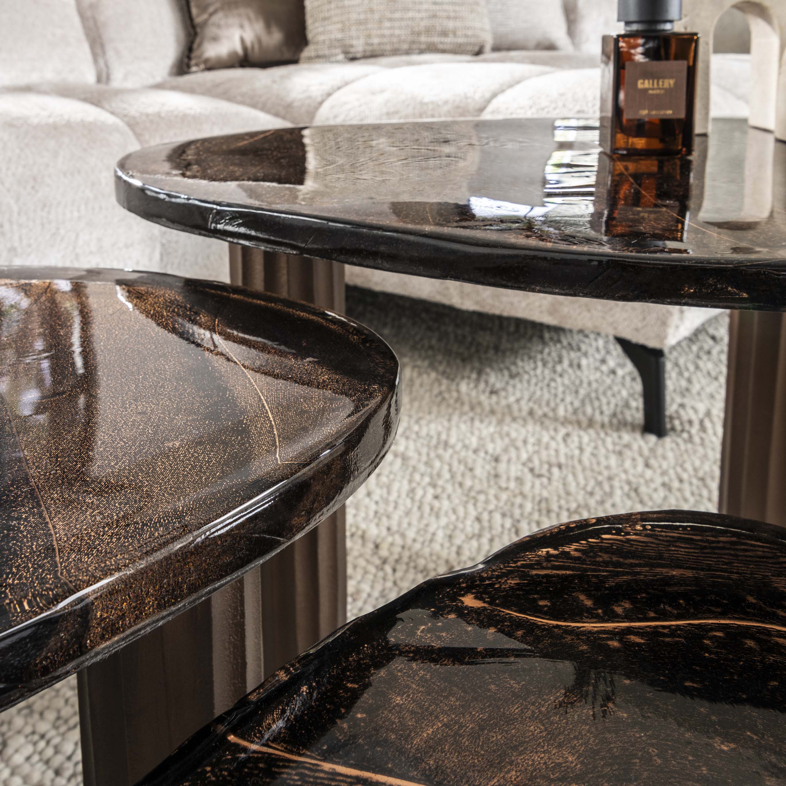 Couchtisch Eclipse M – Antik-Kupfer