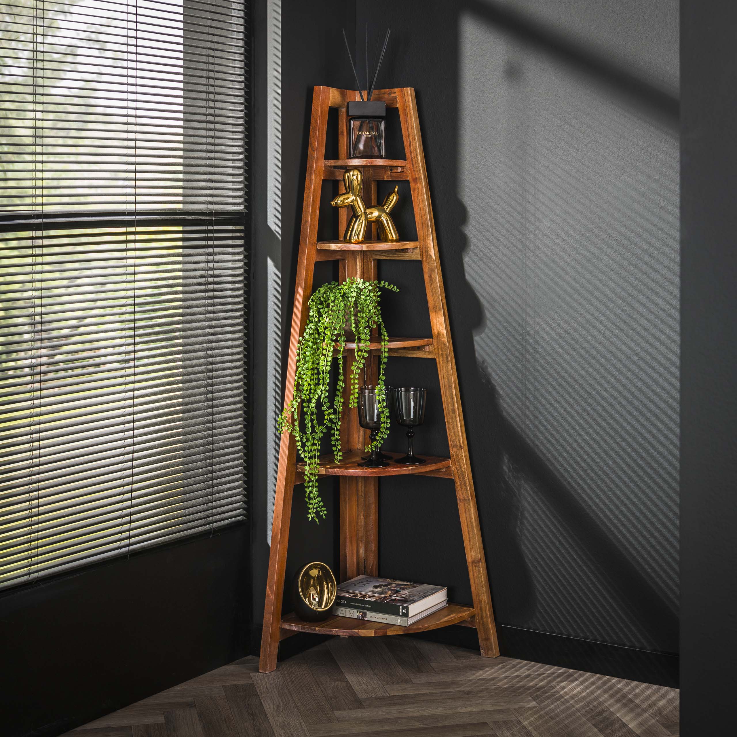 Eckregal Angle – Massiver Akaziensand