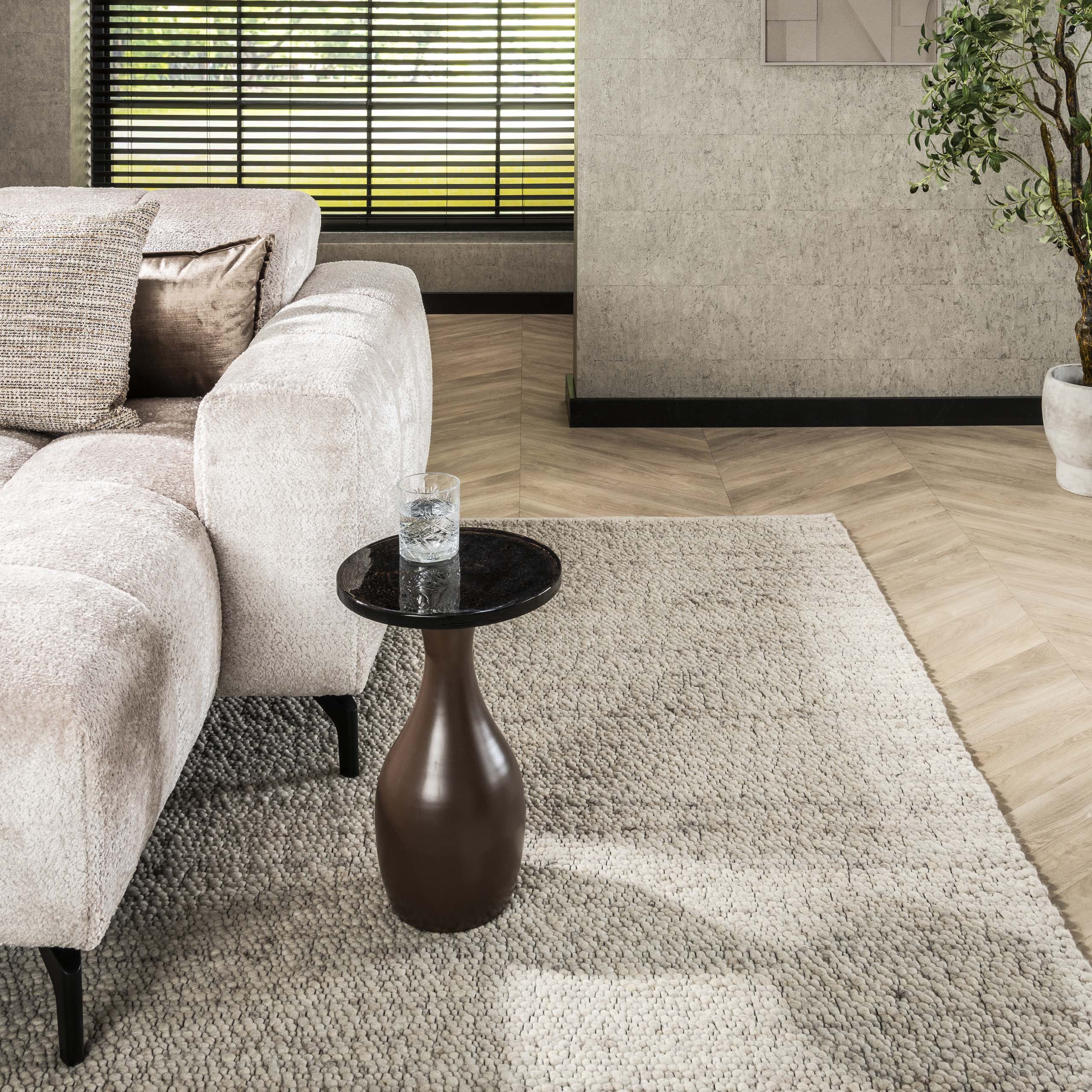 Beistelltisch Eclipse Drop S - Antikes Kupfer