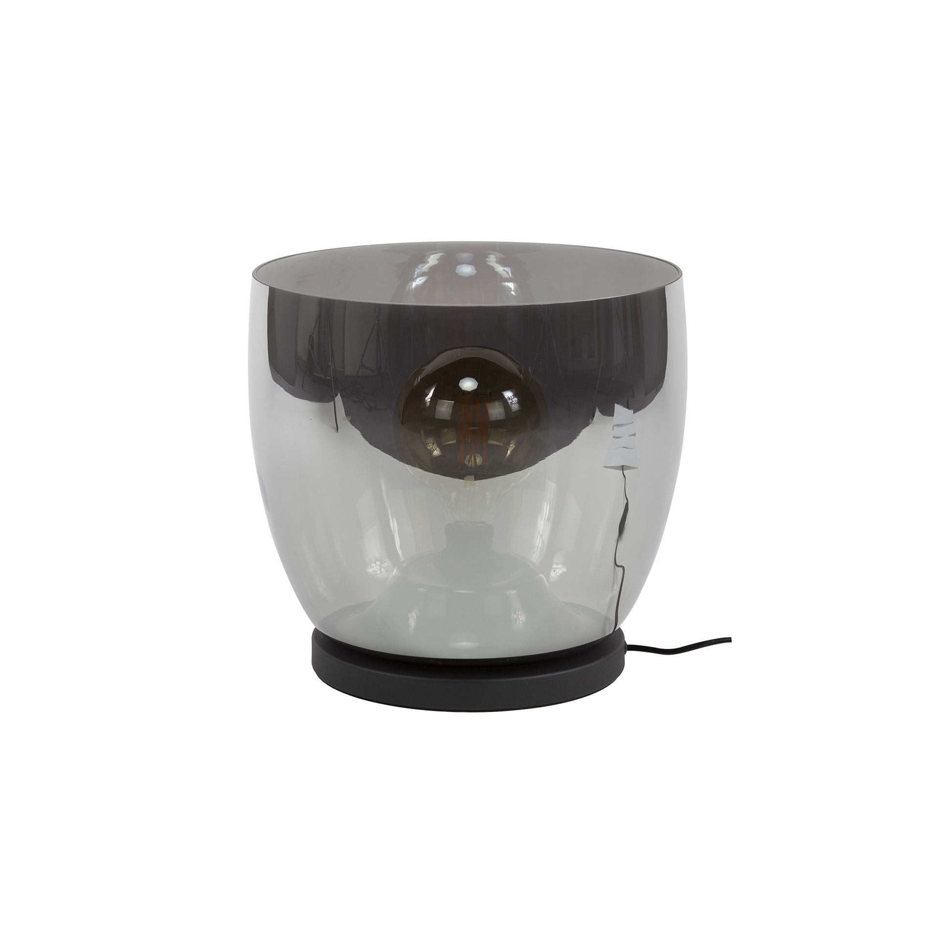 Stehleuchte UP XL 1-flammig – Rauchgraues Glas