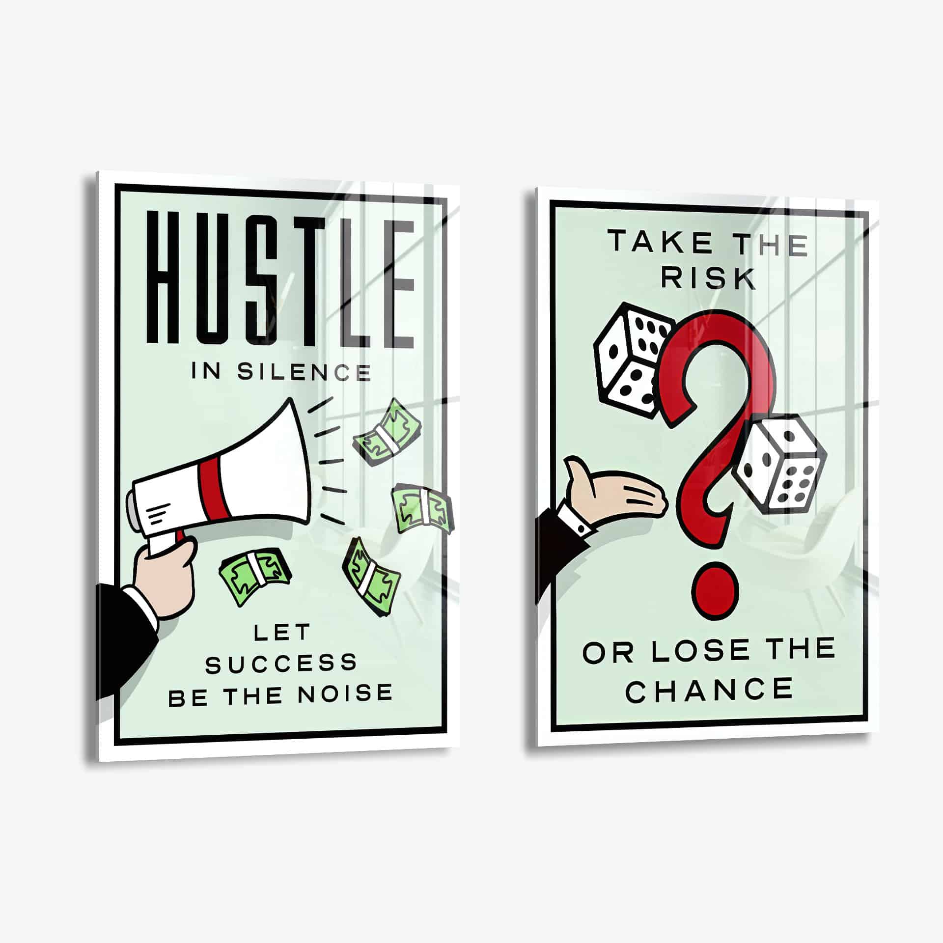 Bundle: “Monopoly” (2x) - Glas