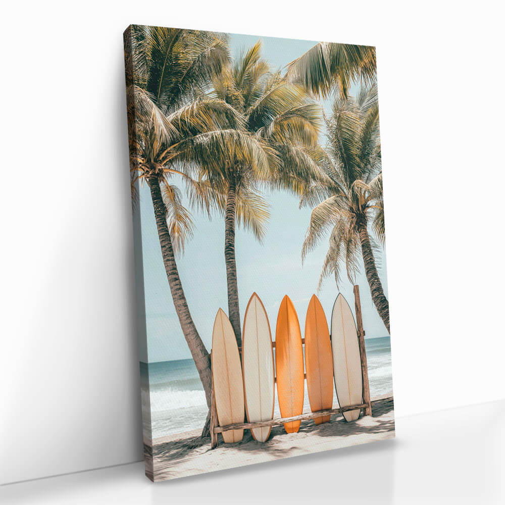 "Surfboards & Palm Trees"