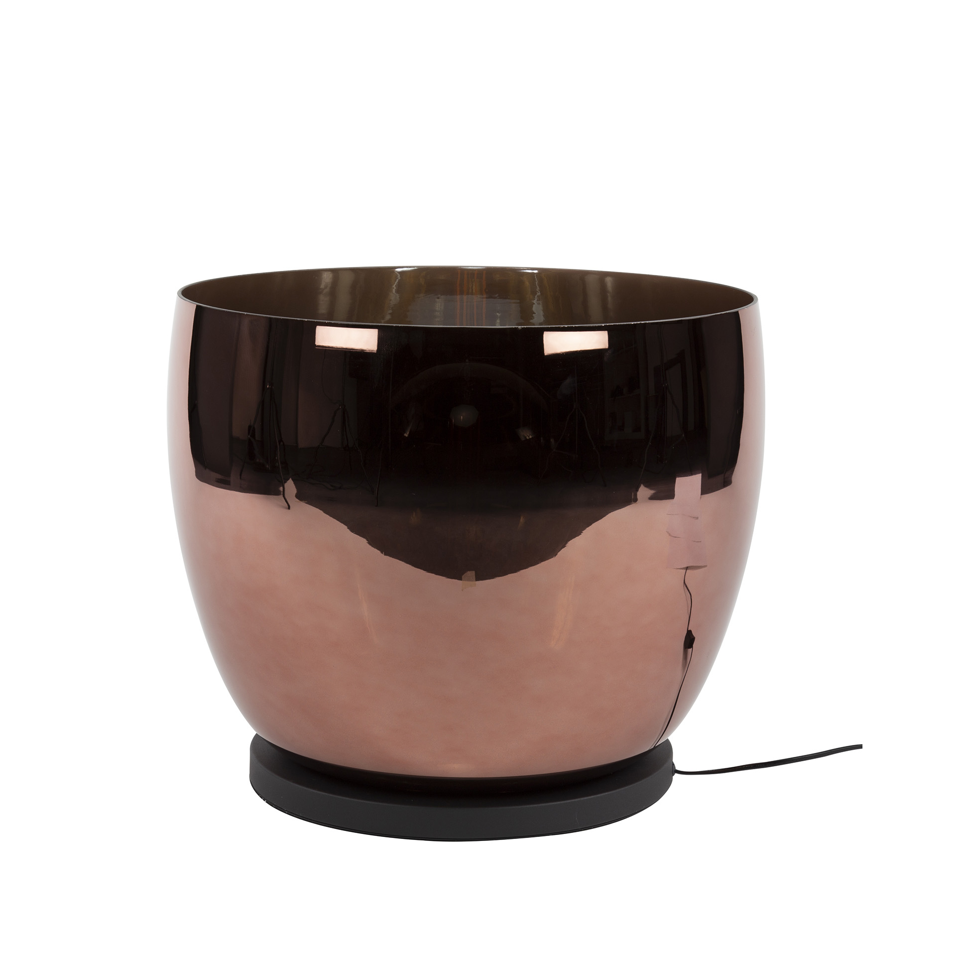 Stehleuchte UP XXL 1-flammig - Kupferglas