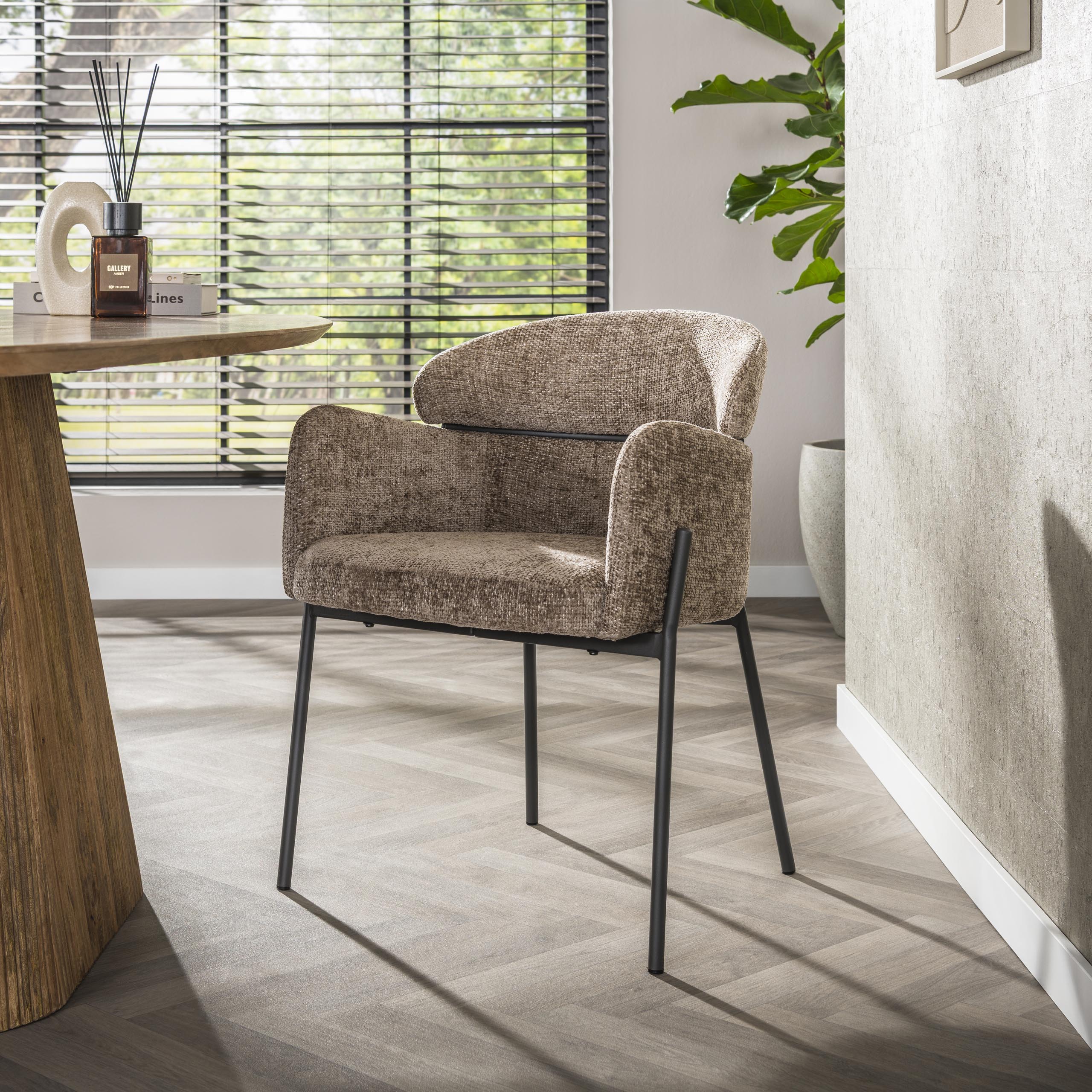 Curva-Sessel – 2er-Packung – Hoven-Champagner