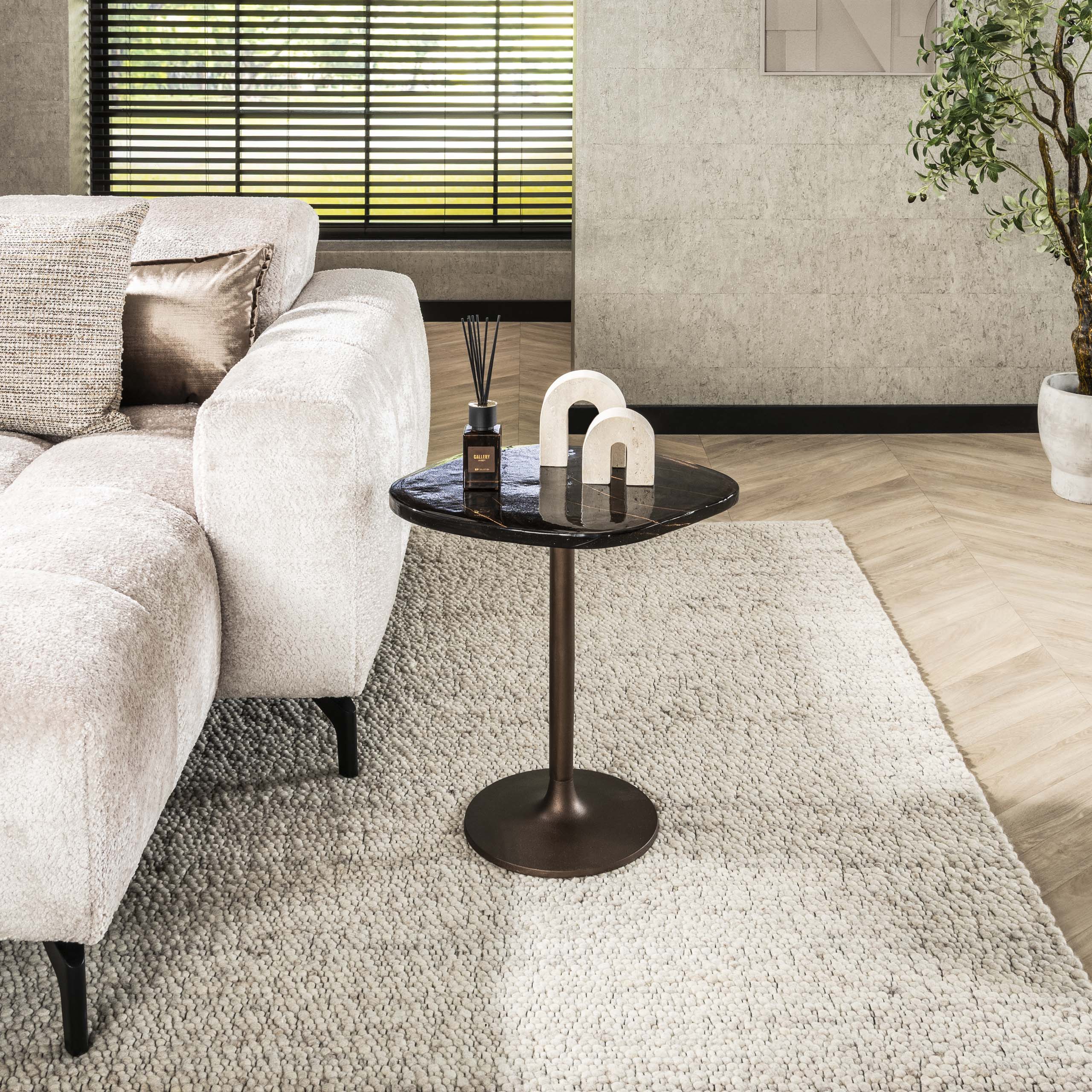 Beistelltisch Eclipse niedrig – Antikes Kupfer