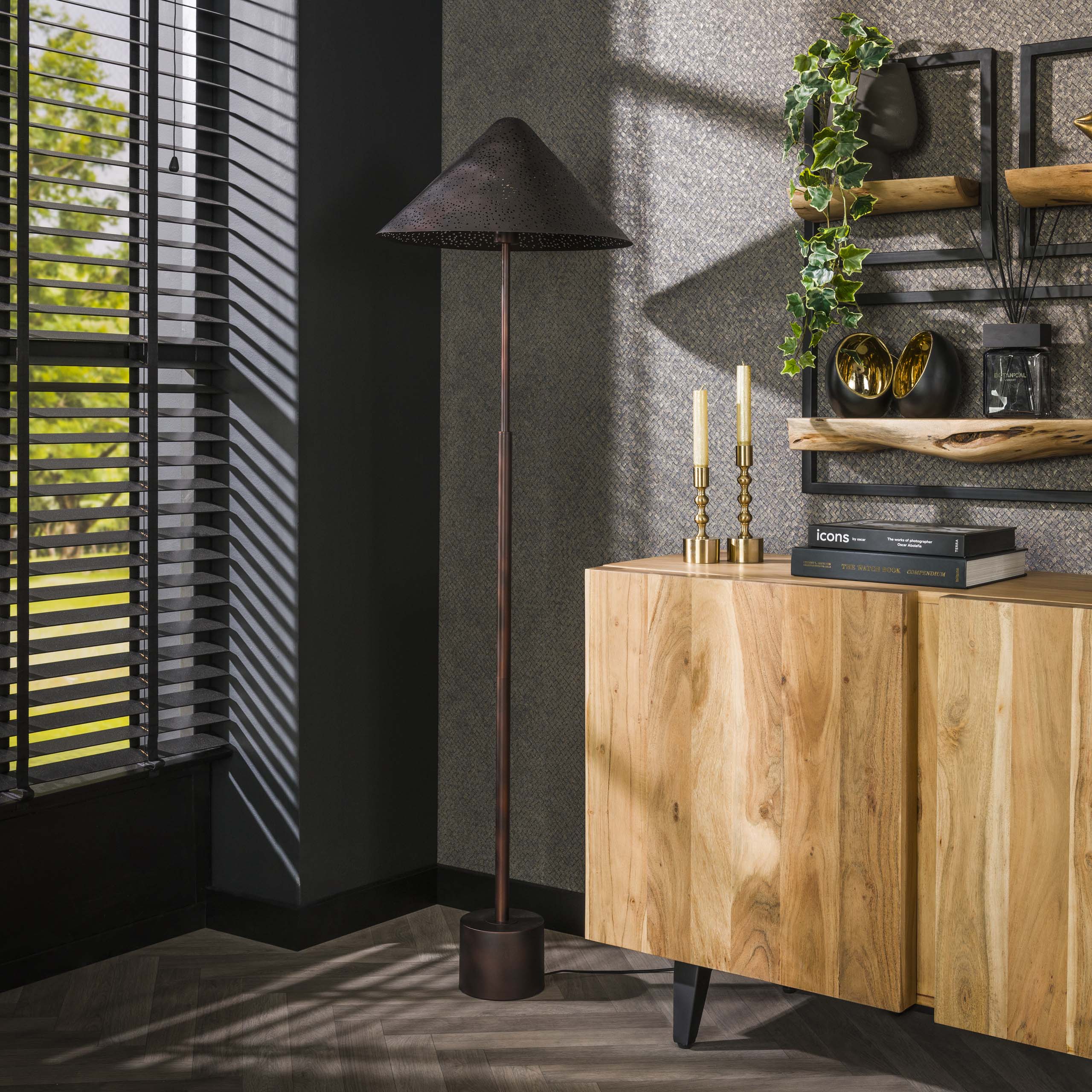 Cosmos Stehleuchte LED-Dimmer / Anthrazit