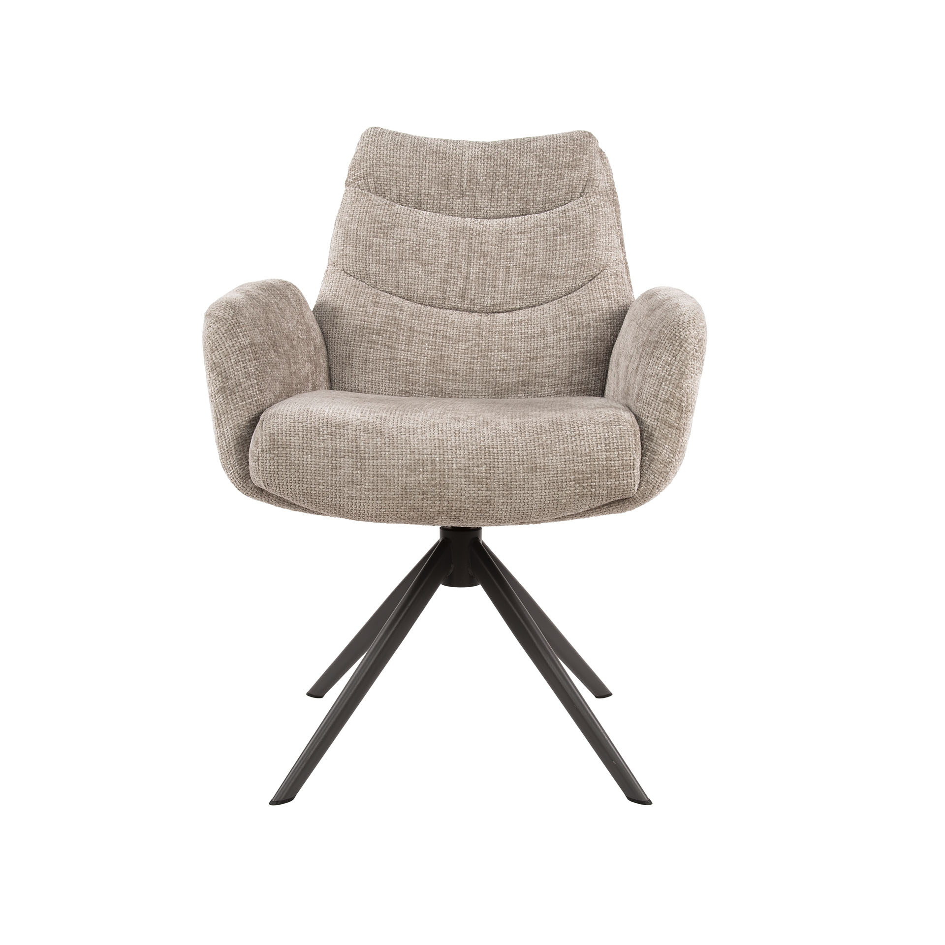 Sessel Lounge drehbar - 2er-Set - Hoven Sand