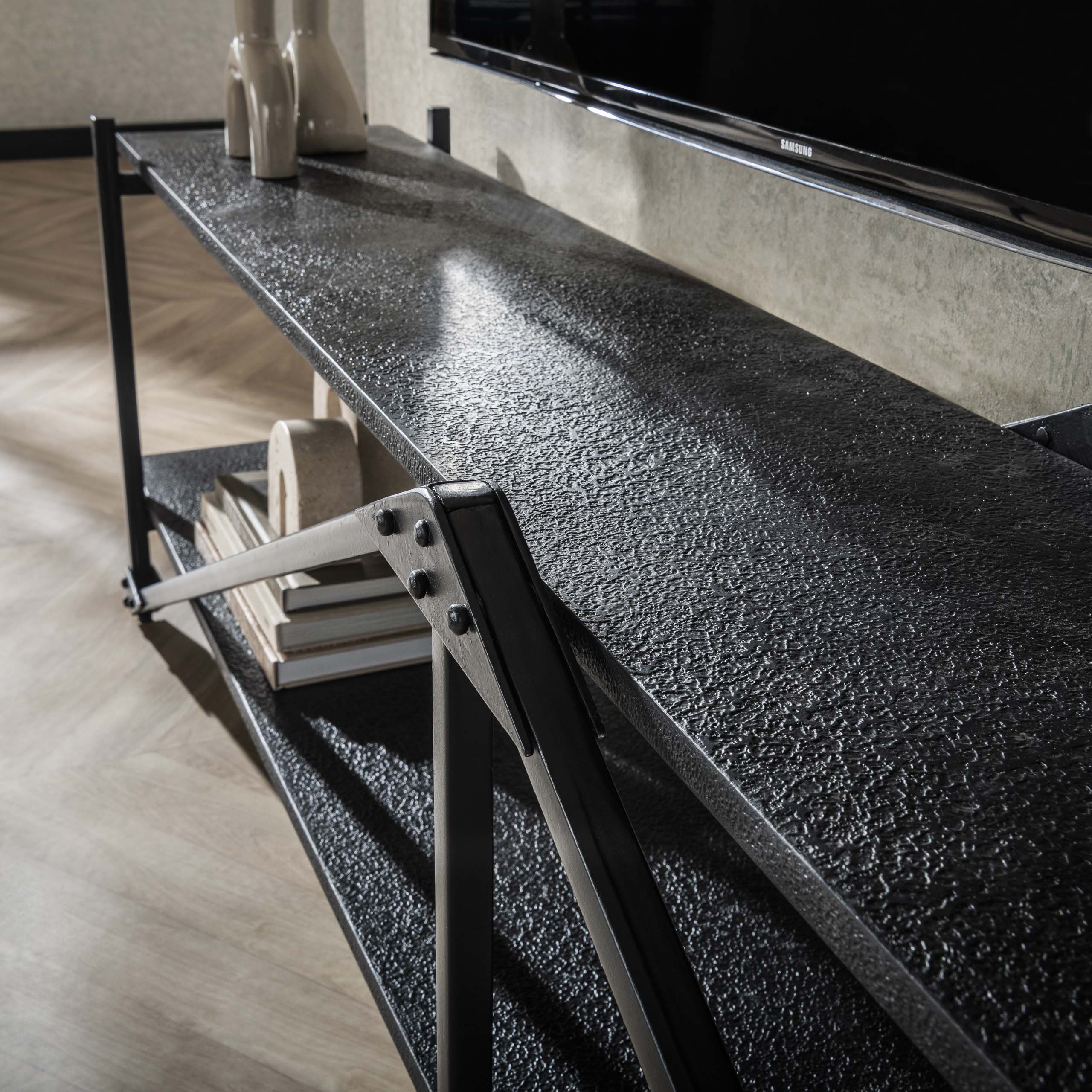 TV-Schrank Piega 220 cm - Grau