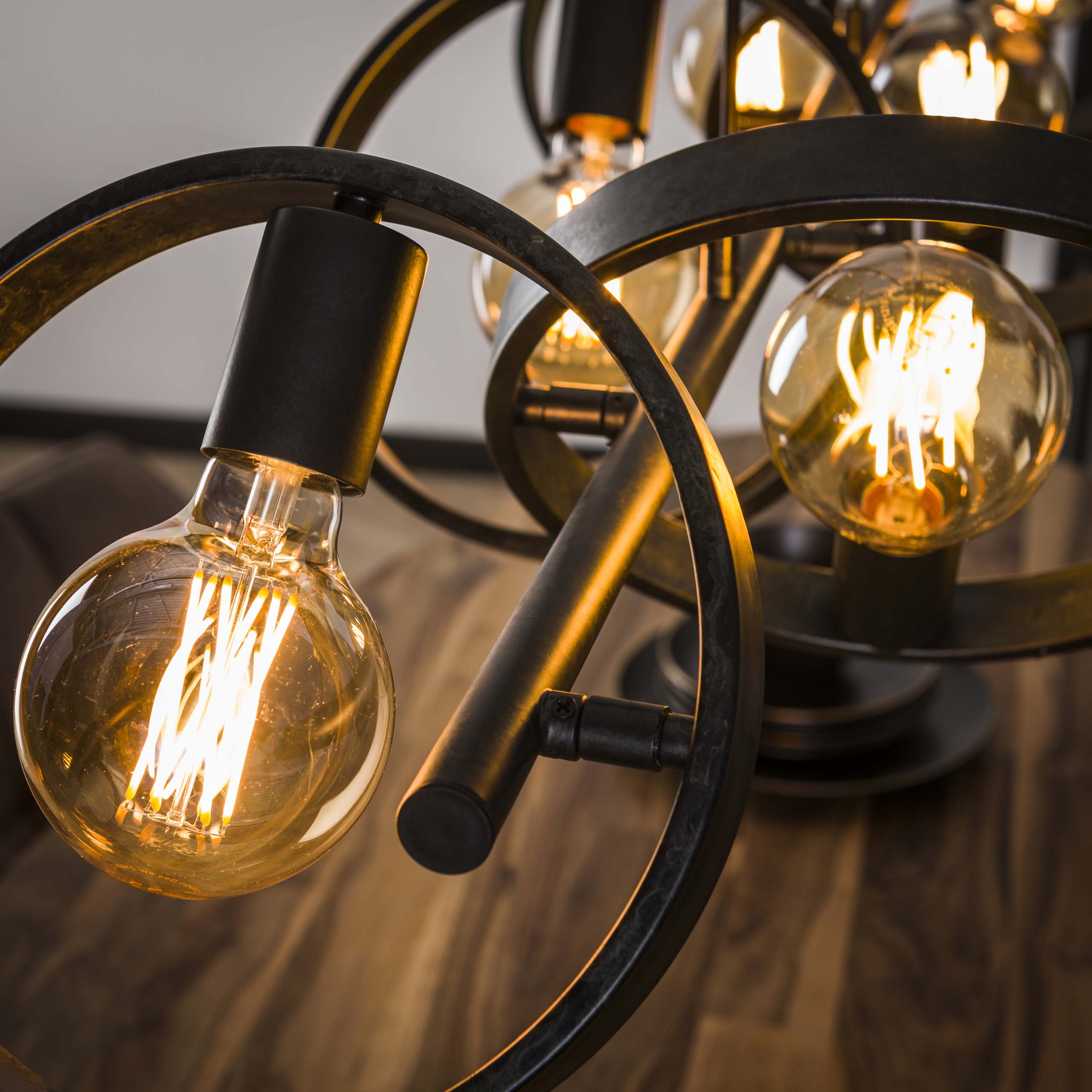 Hängelampe 6L Hover / Anthrazit